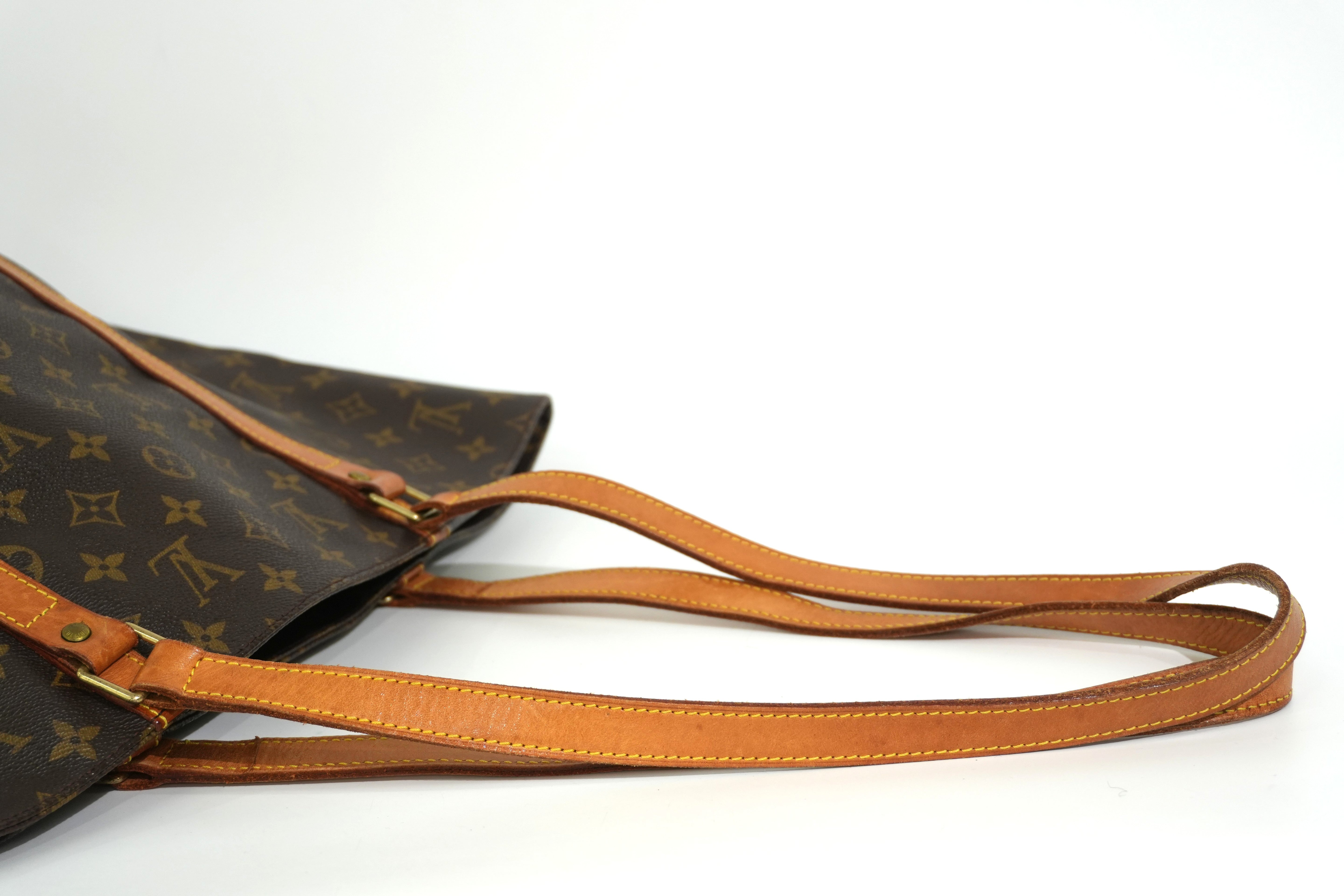 Pre-owned Louis Vuitton Monogram Sac Shopping Tote Bag