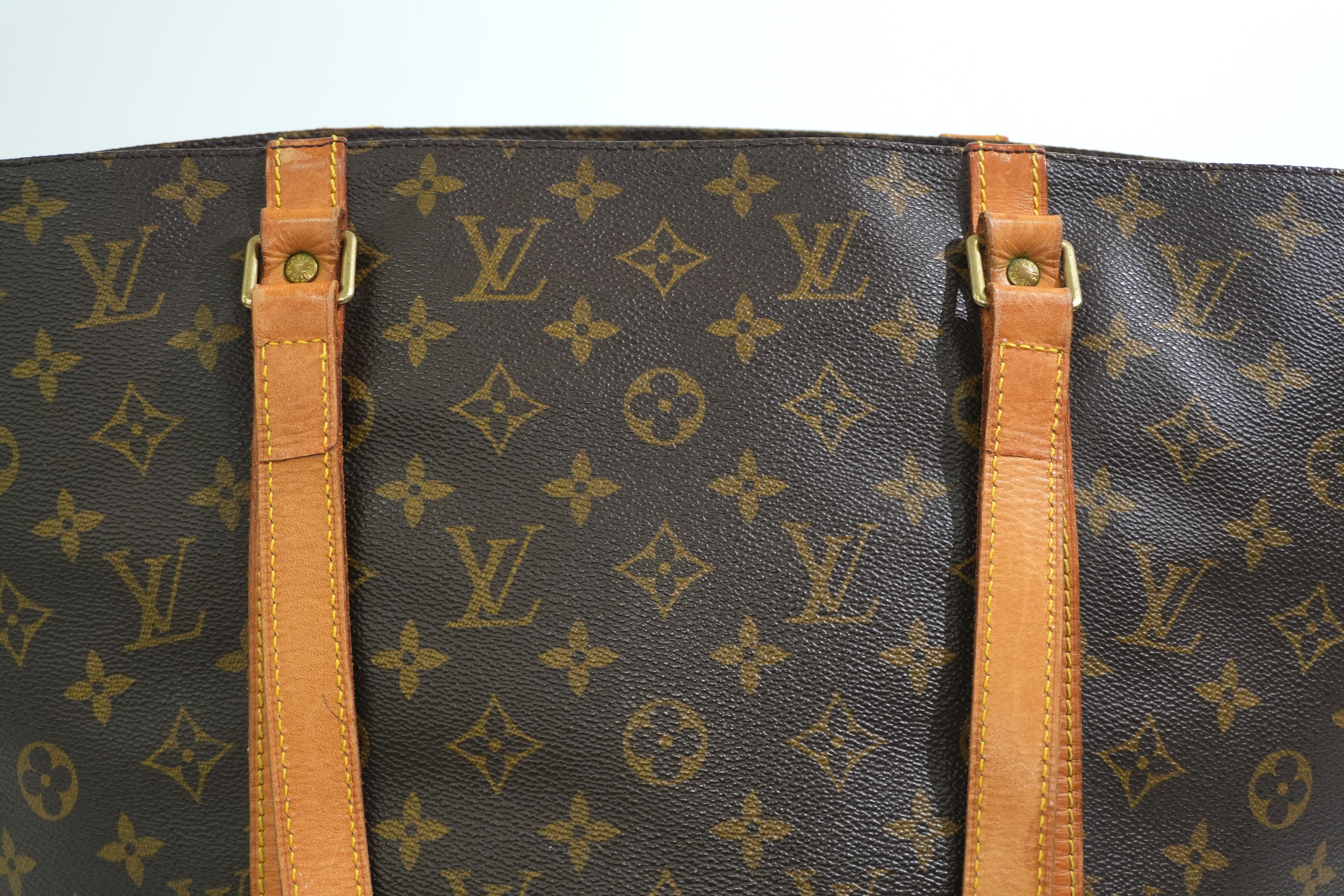 Pre-owned Louis Vuitton Monogram Sac Shopping Tote Bag