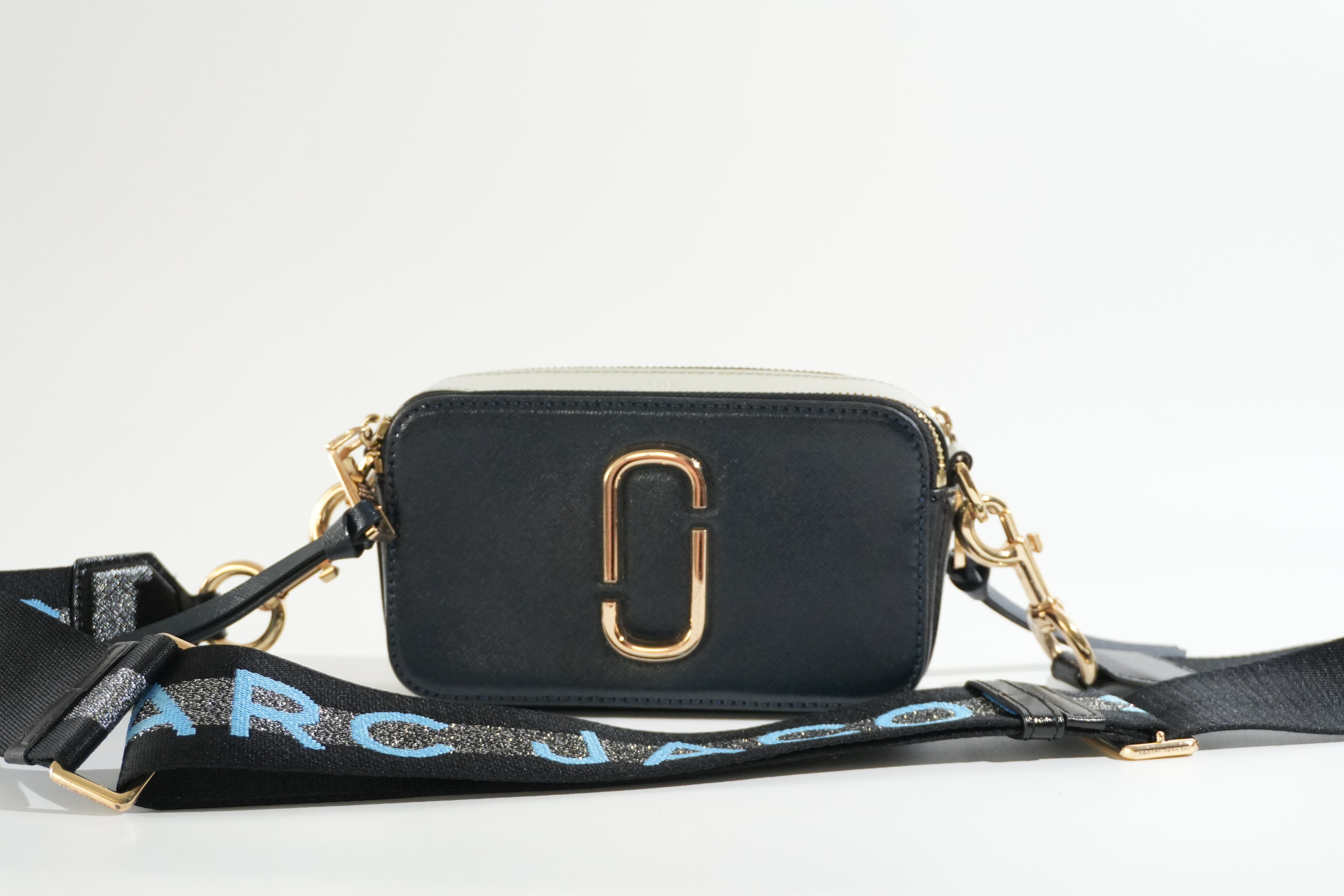 Pre-owned Marc Jacobs Snapshot Crossbody Bag Blue