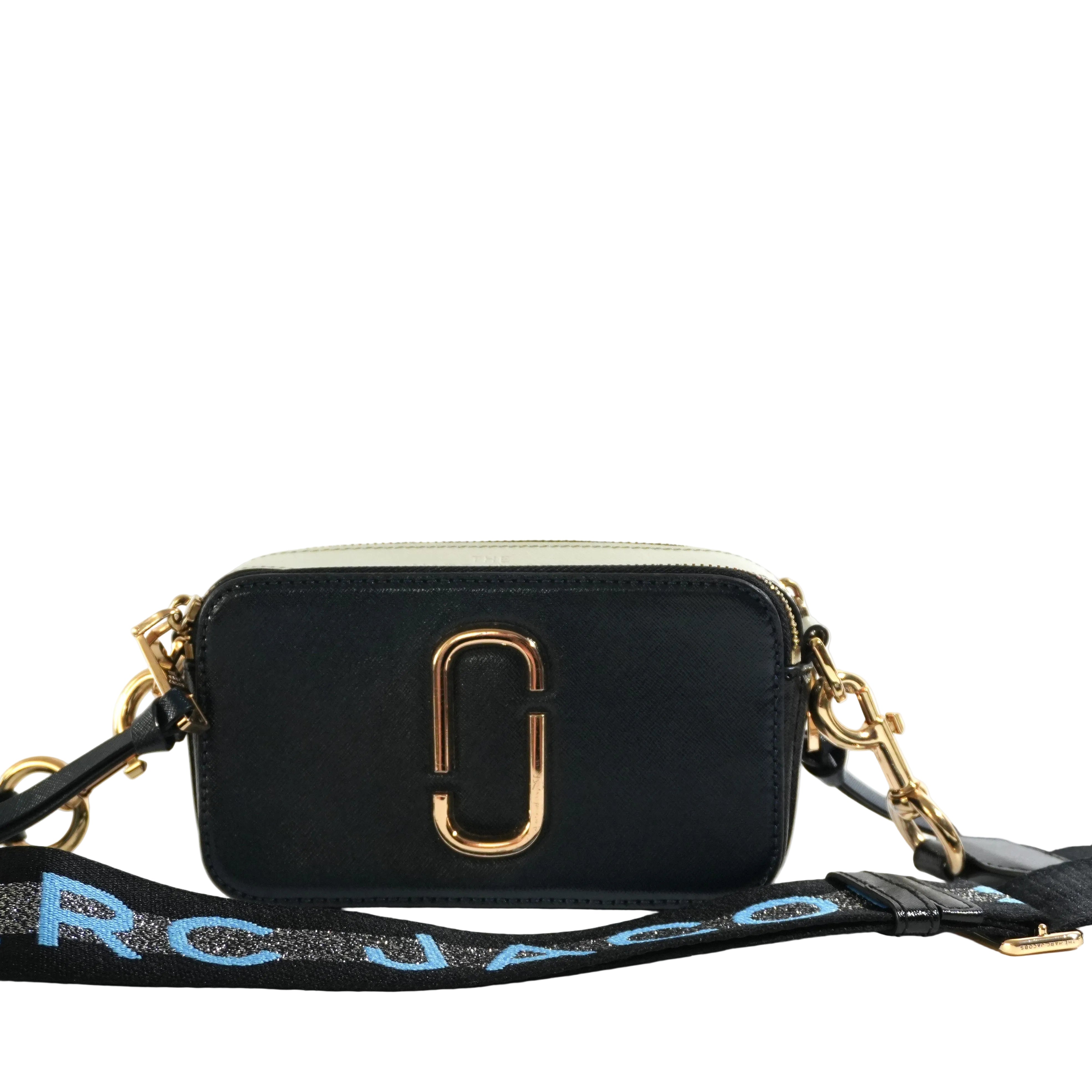 Pre-owned Marc Jacobs Snapshot Crossbody Bag Blue