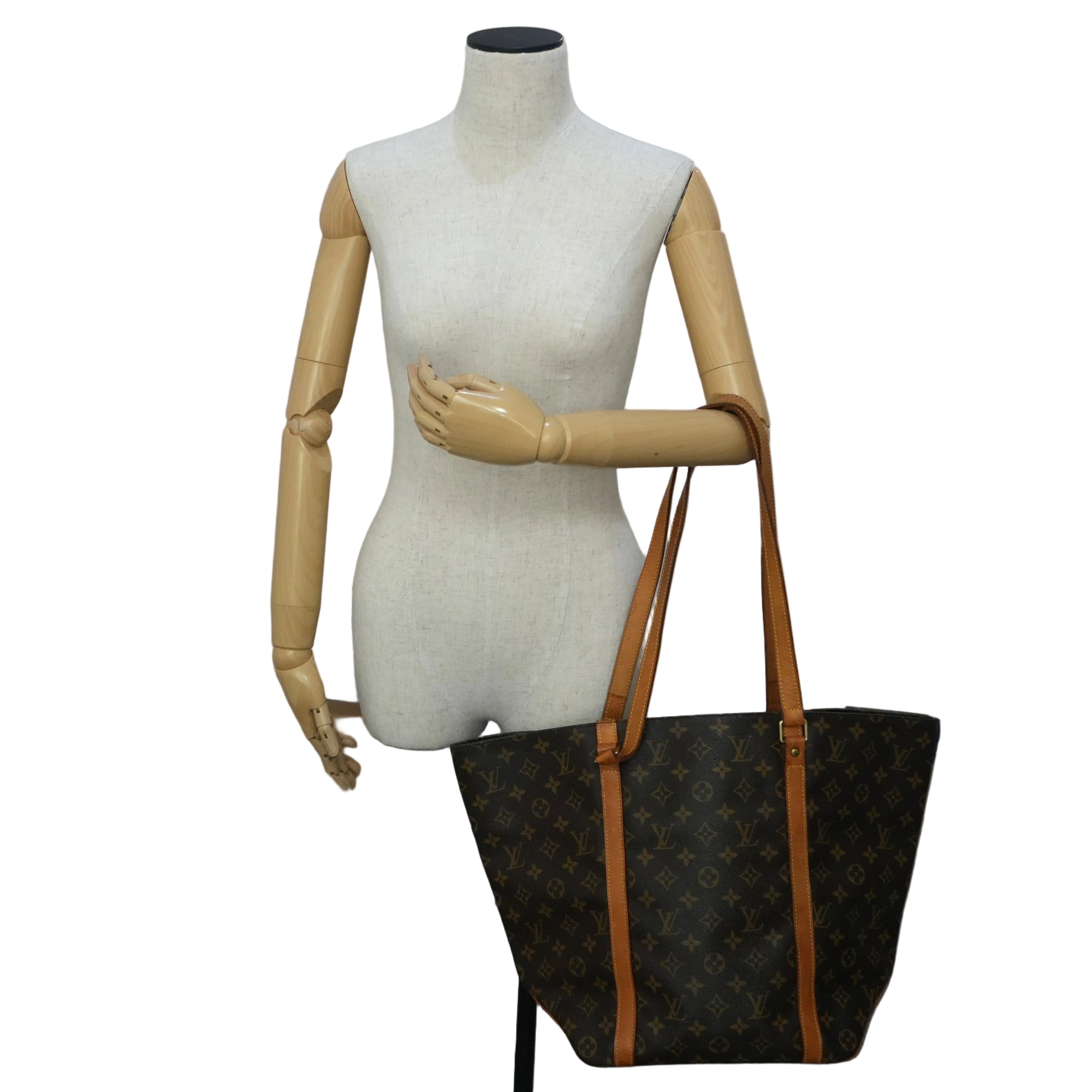 Pre-owned Louis Vuitton Monogram Sac Shopping Tote Bag