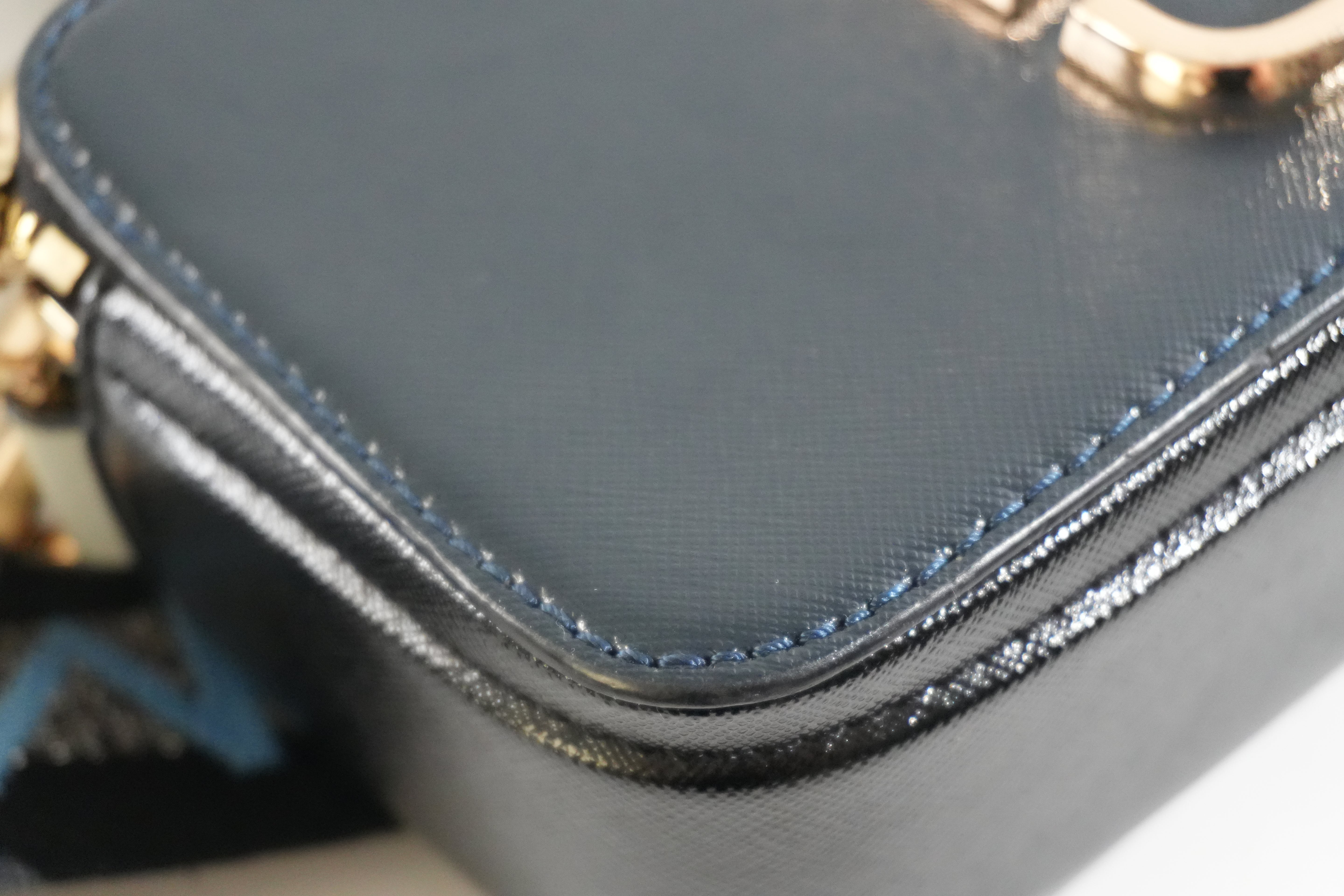 Pre-owned Marc Jacobs Snapshot Crossbody Bag Blue