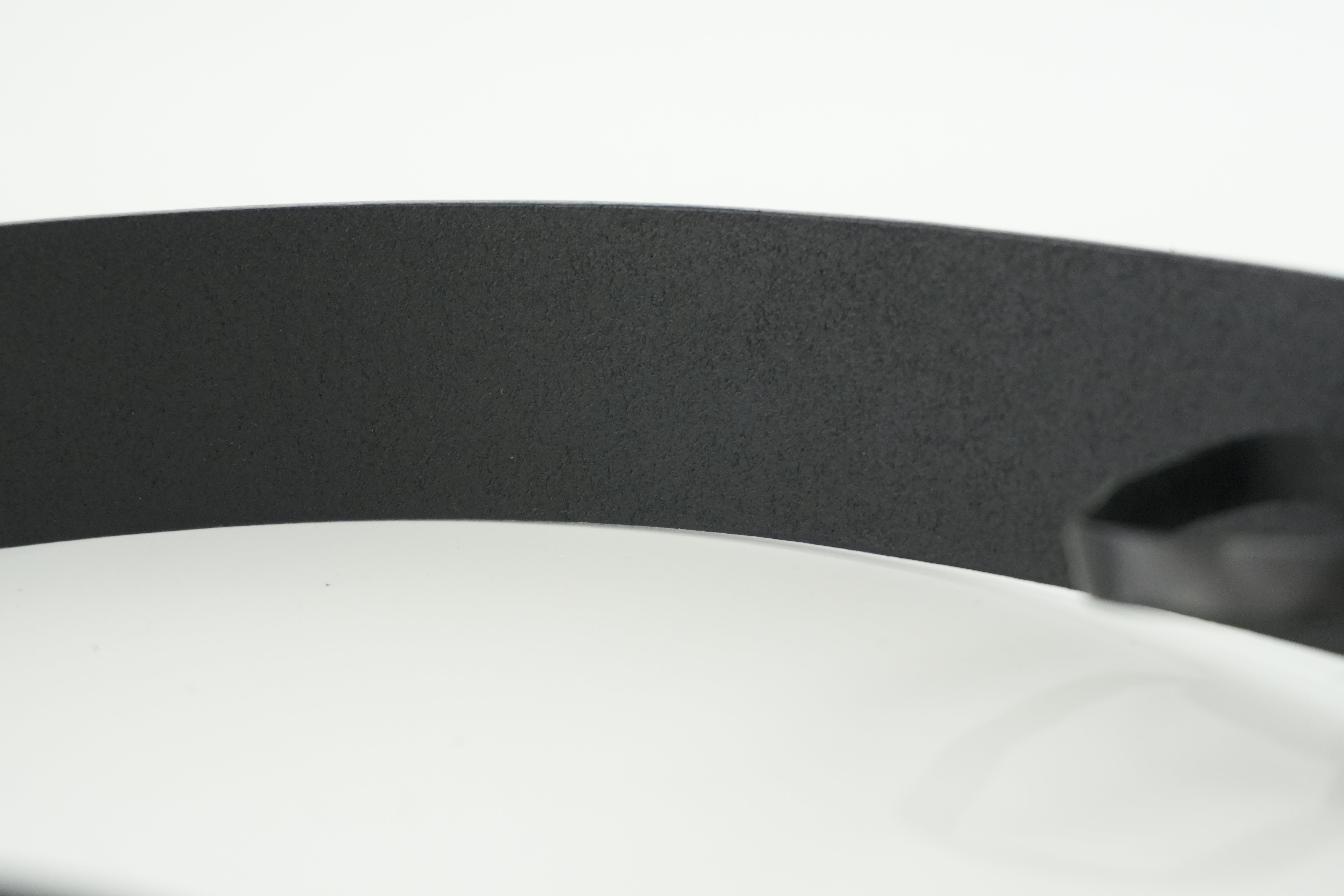 Gucci Interlocking Belt Leather Black Used