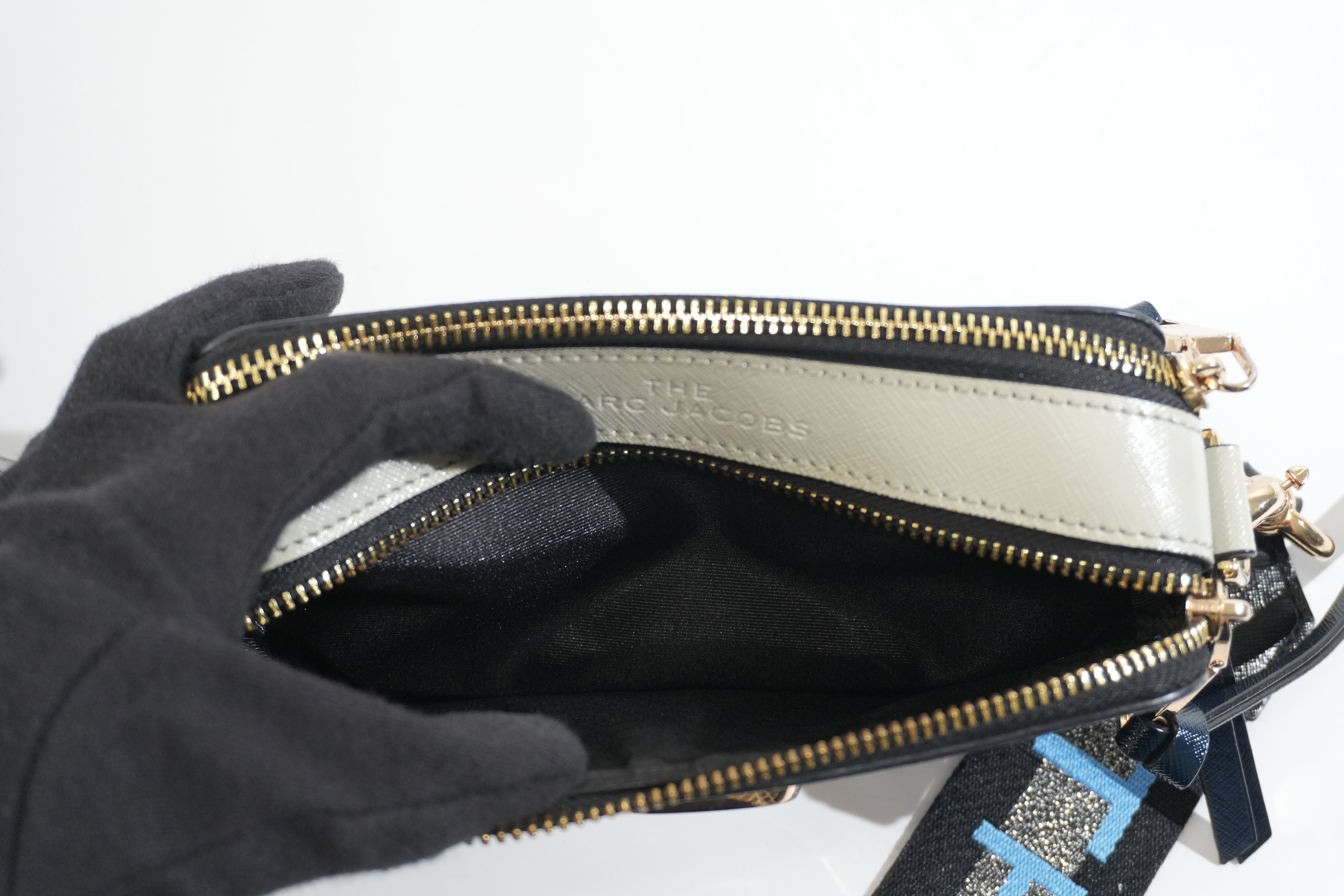 Pre-owned Marc Jacobs Snapshot Crossbody Bag Blue