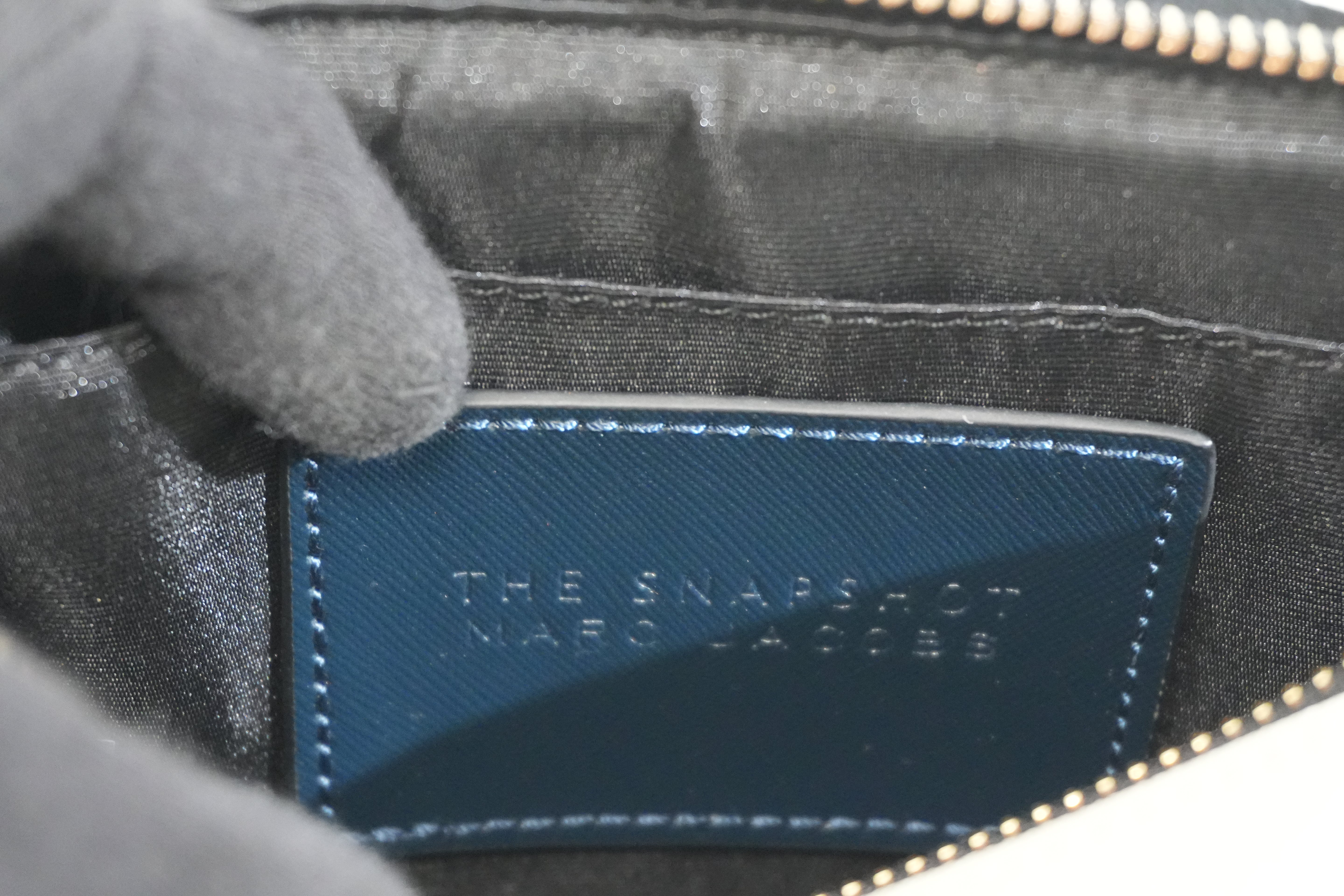 Pre-owned Marc Jacobs Snapshot Crossbody Bag Blue