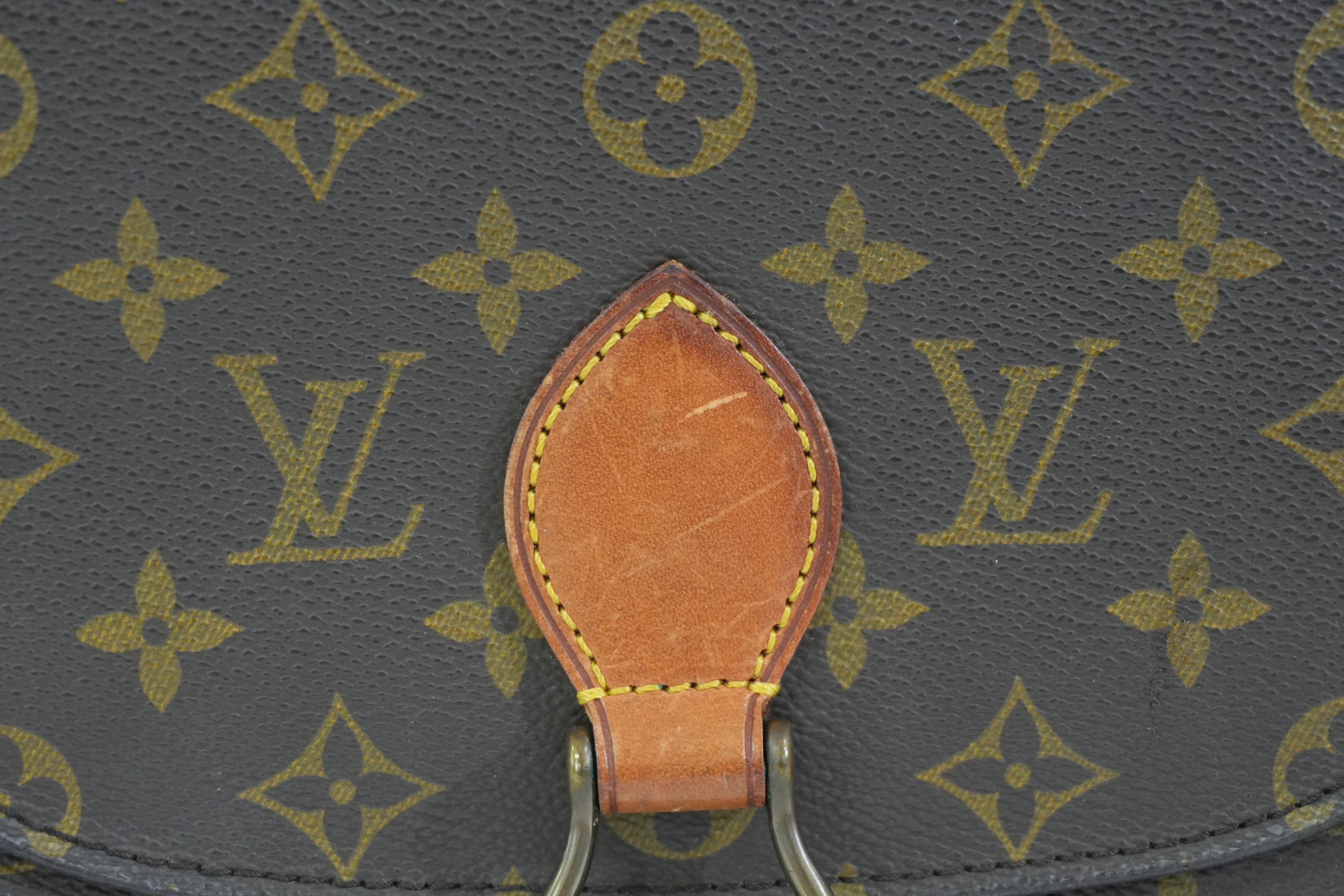 Pre-owned Louis Vuitton Monogram Saint Cloud MM Shoulder Bag