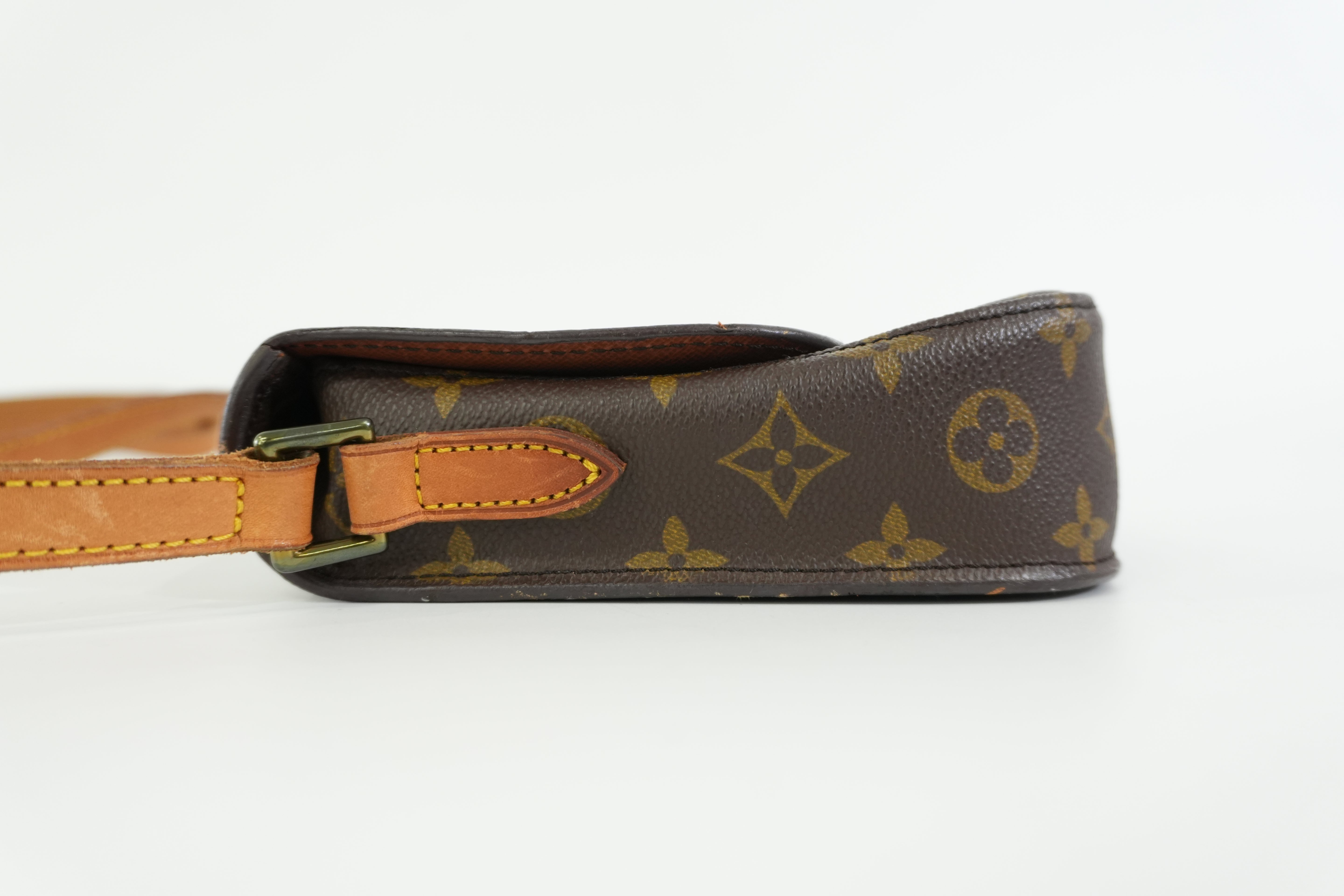 Pre-owned Louis Vuitton Monogram Saint Cloud MM Shoulder Bag