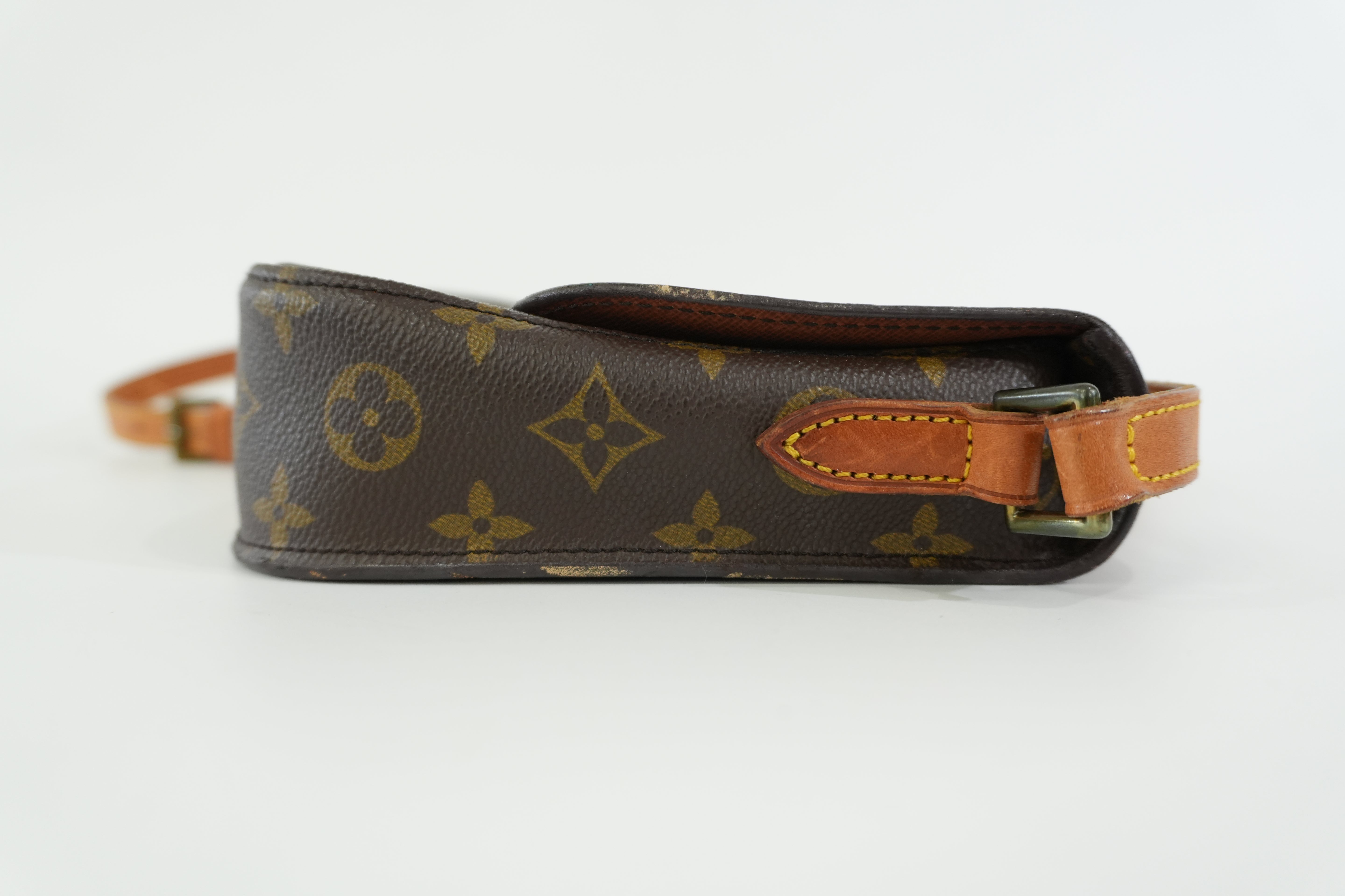 Pre-owned Louis Vuitton Monogram Saint Cloud MM Shoulder Bag