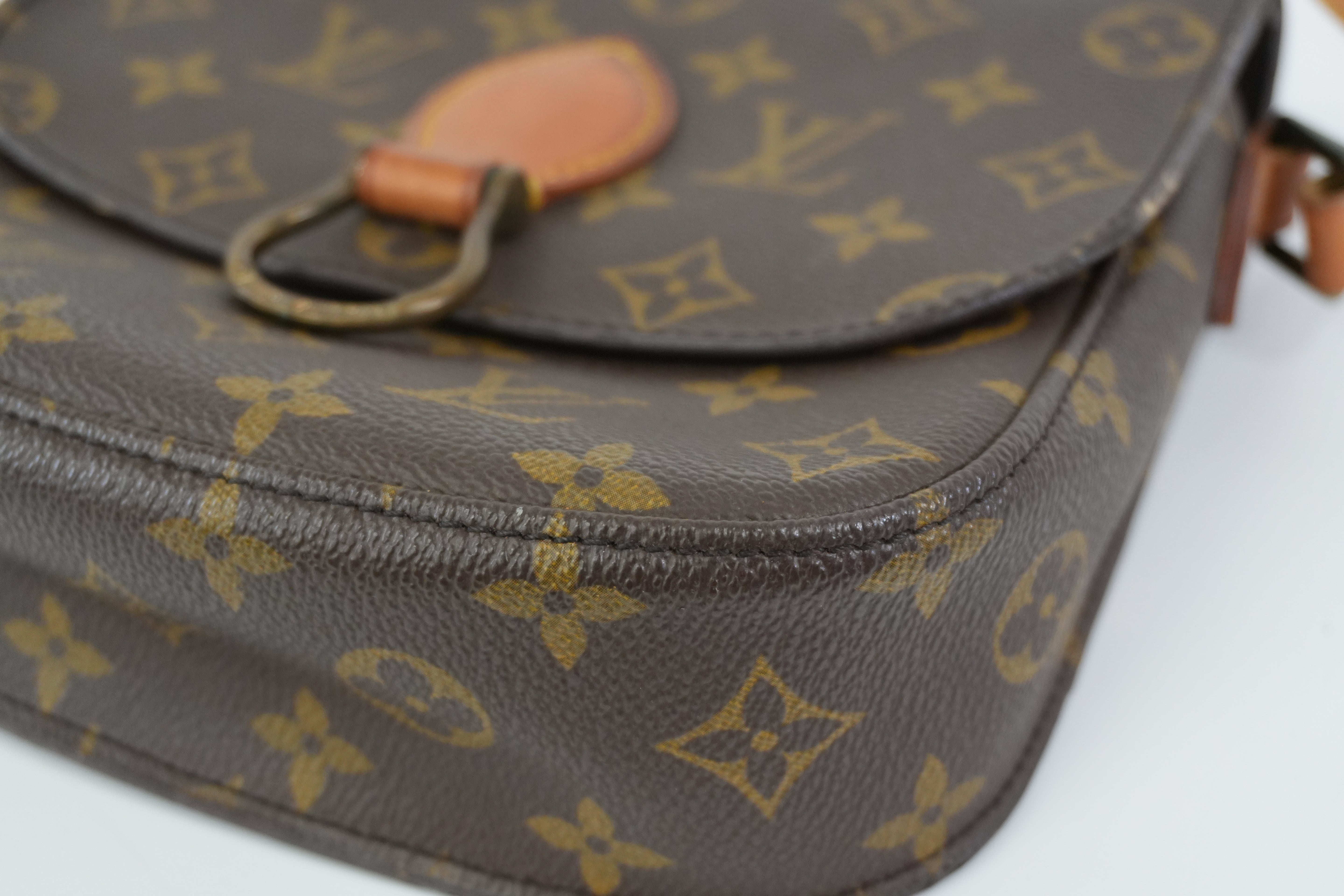 Pre-owned Louis Vuitton Monogram Saint Cloud MM Shoulder Bag
