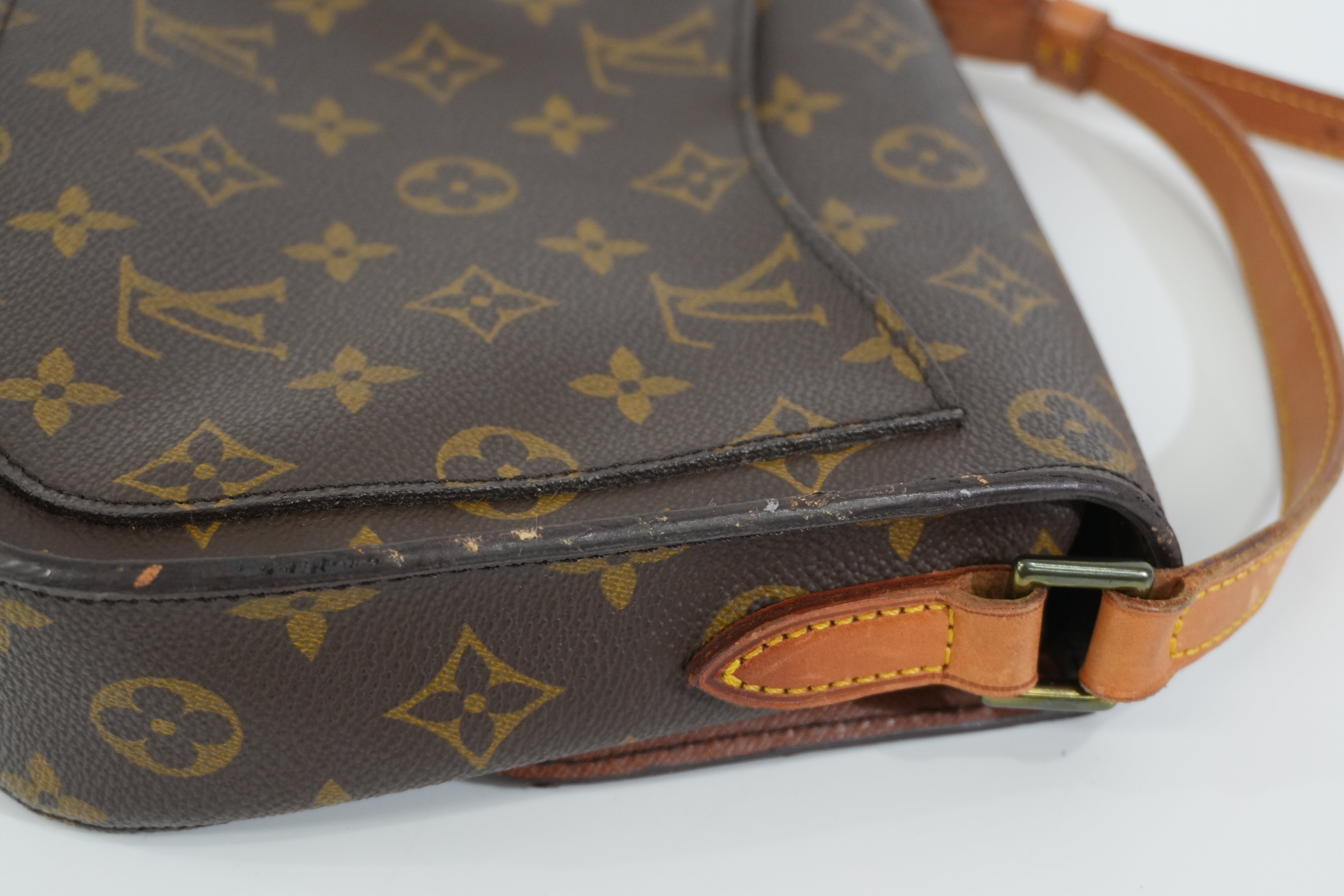 Pre-owned Louis Vuitton Monogram Saint Cloud MM Shoulder Bag