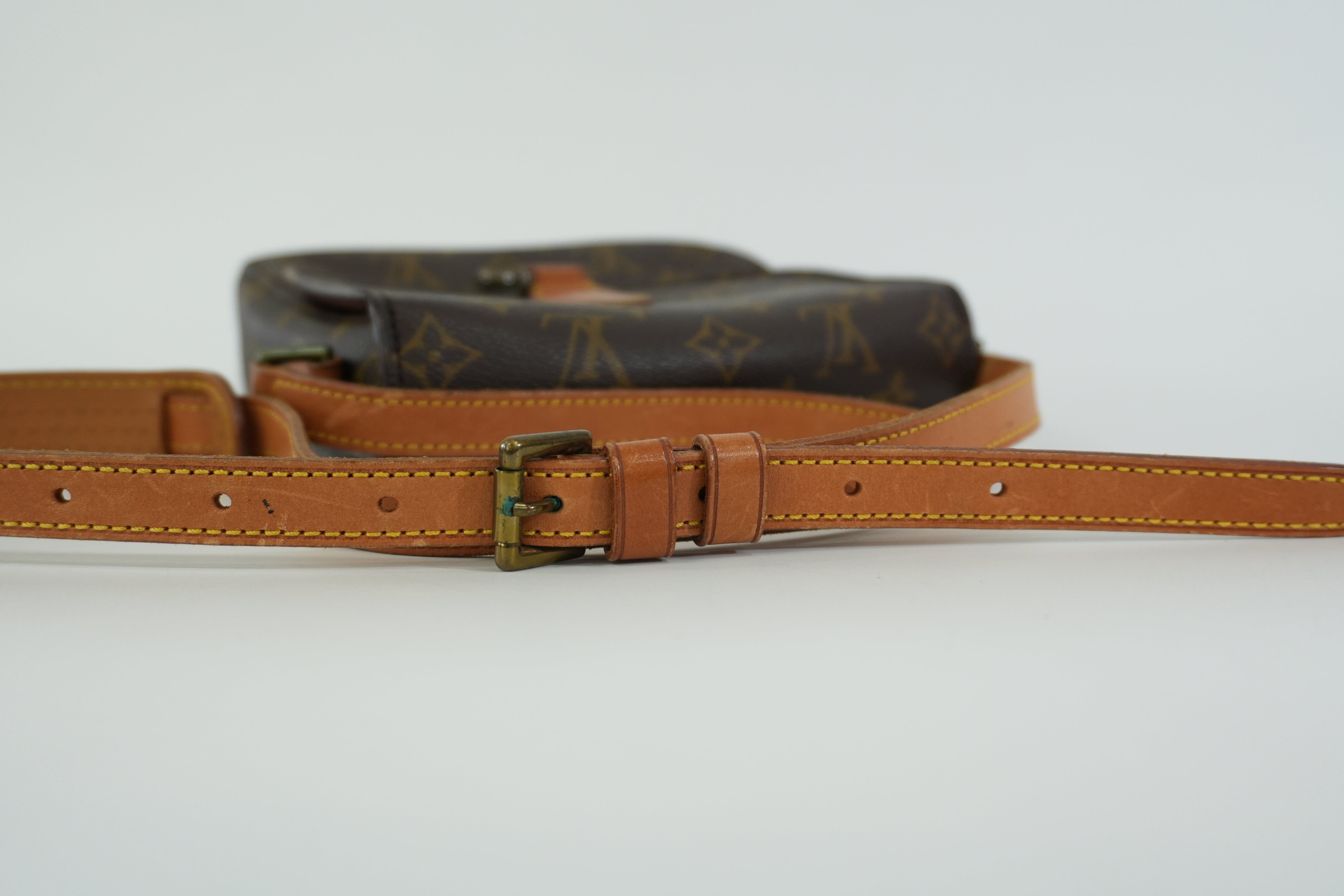 Pre-owned Louis Vuitton Monogram Saint Cloud MM Shoulder Bag