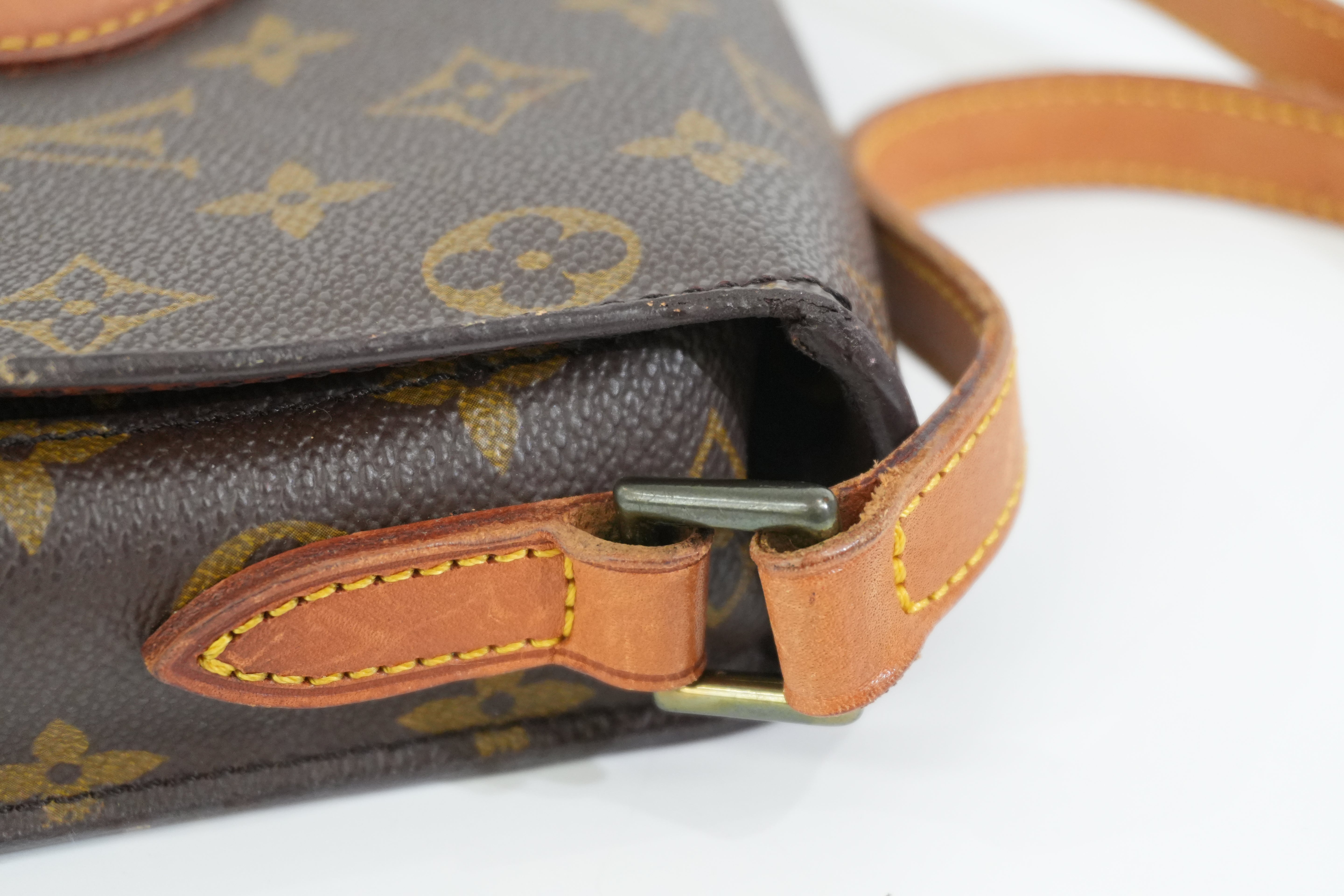 Pre-owned Louis Vuitton Monogram Saint Cloud MM Shoulder Bag