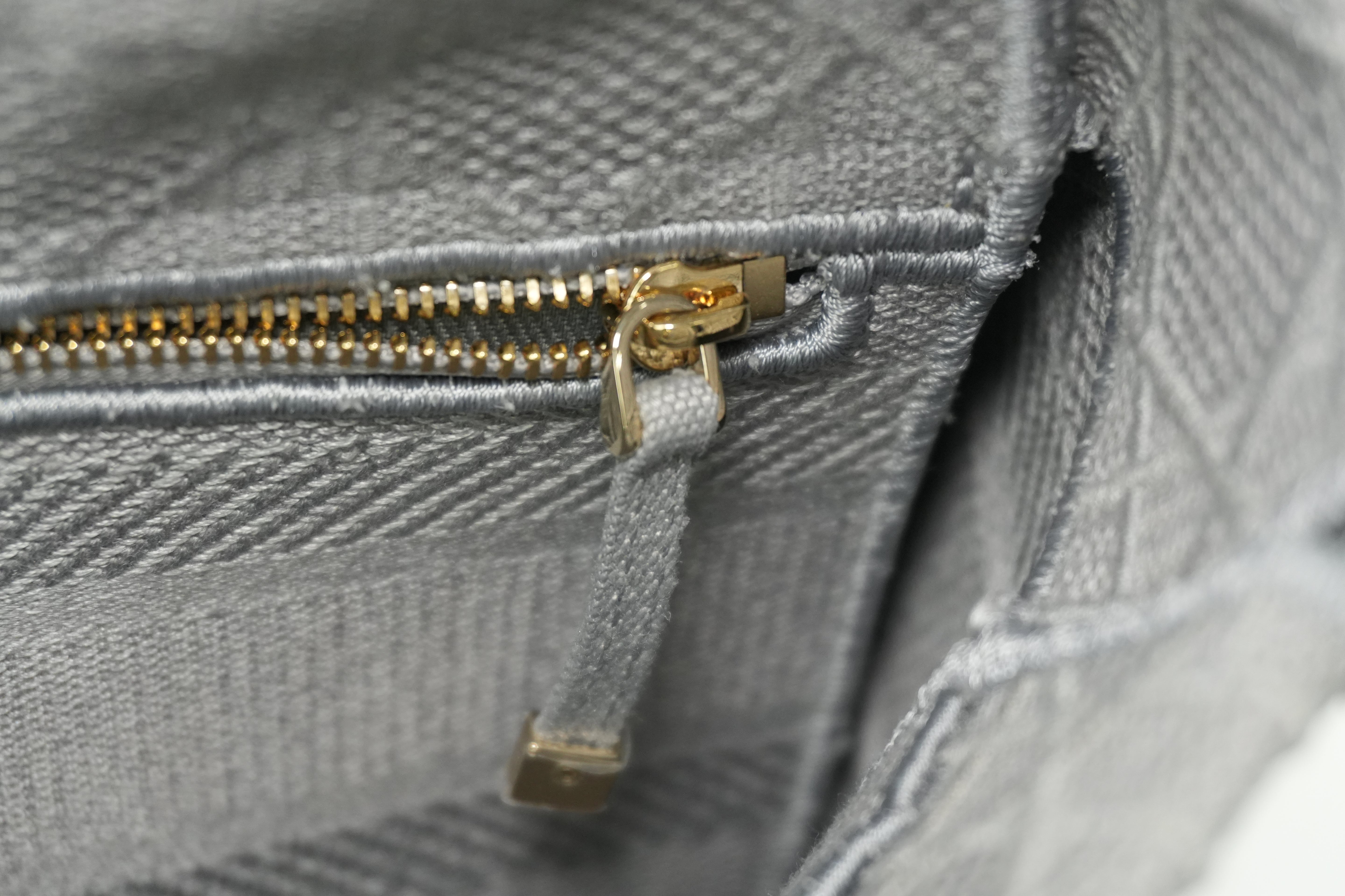 Christian Dior Lady D Light Gray Shoulder Strap Used