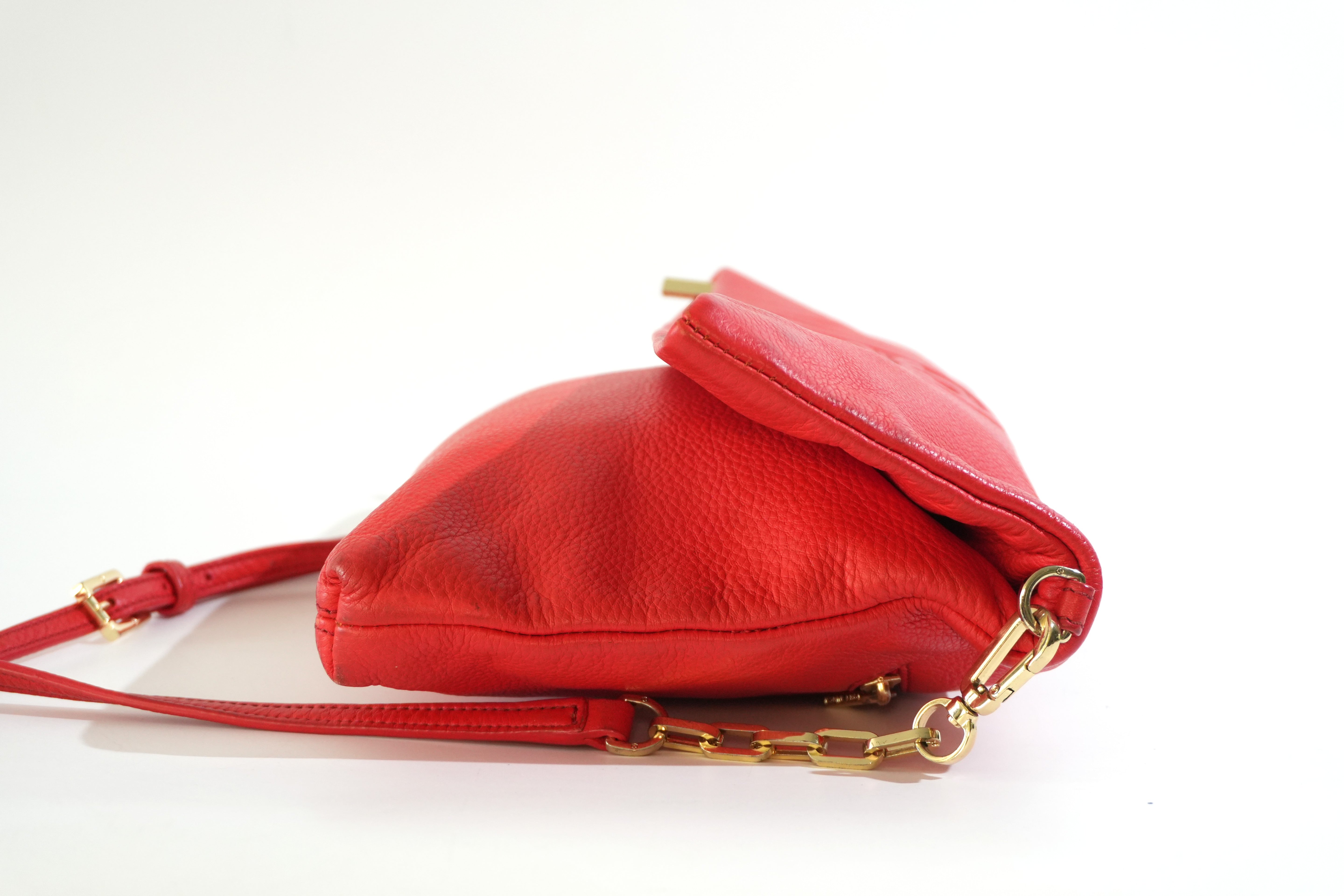Pre-owned Tory Burch Shoulder Bag Red