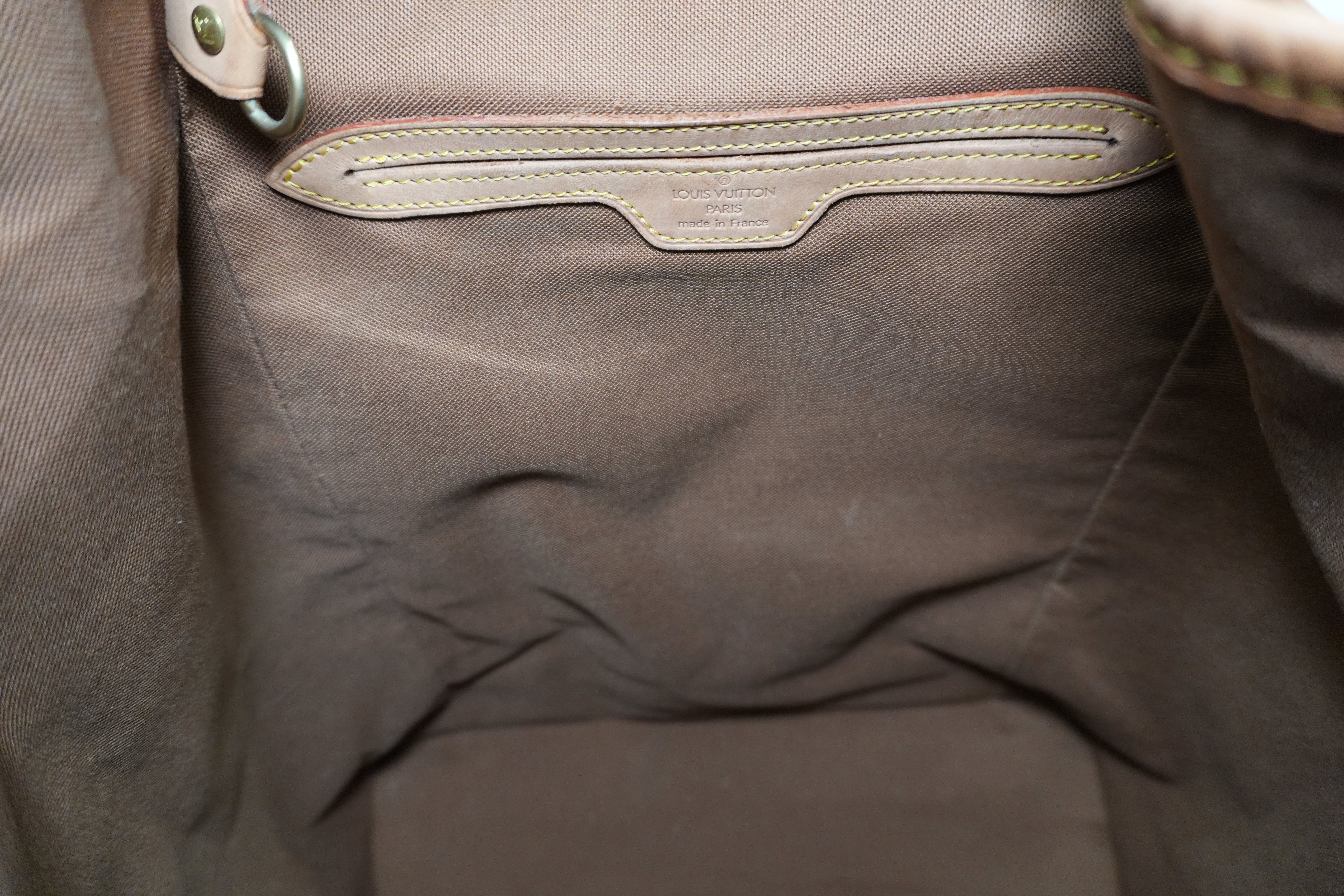 Pre-owned Louis Vuitton Monogram Montsouris GM Backpack