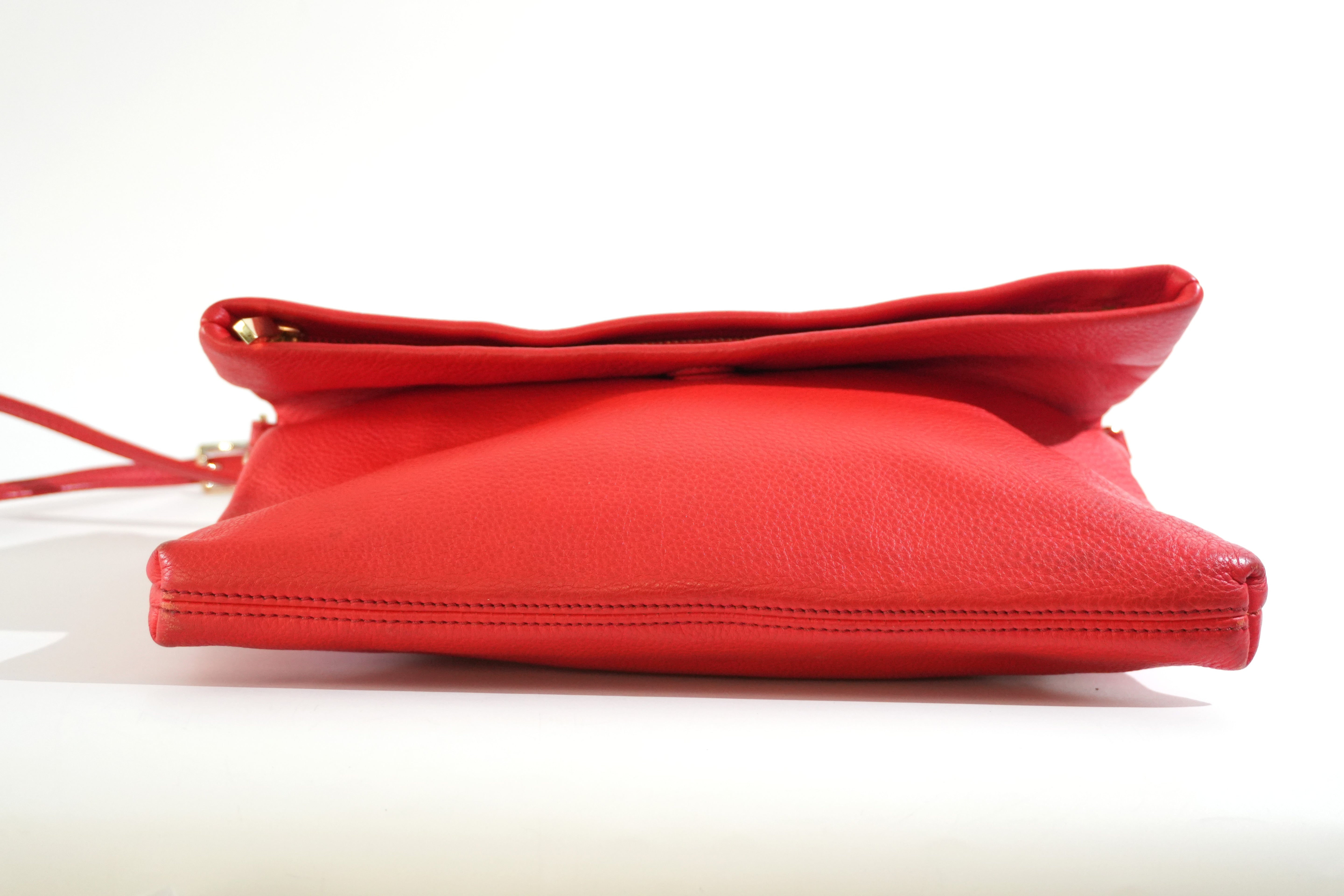Pre-owned Tory Burch Shoulder Bag Red