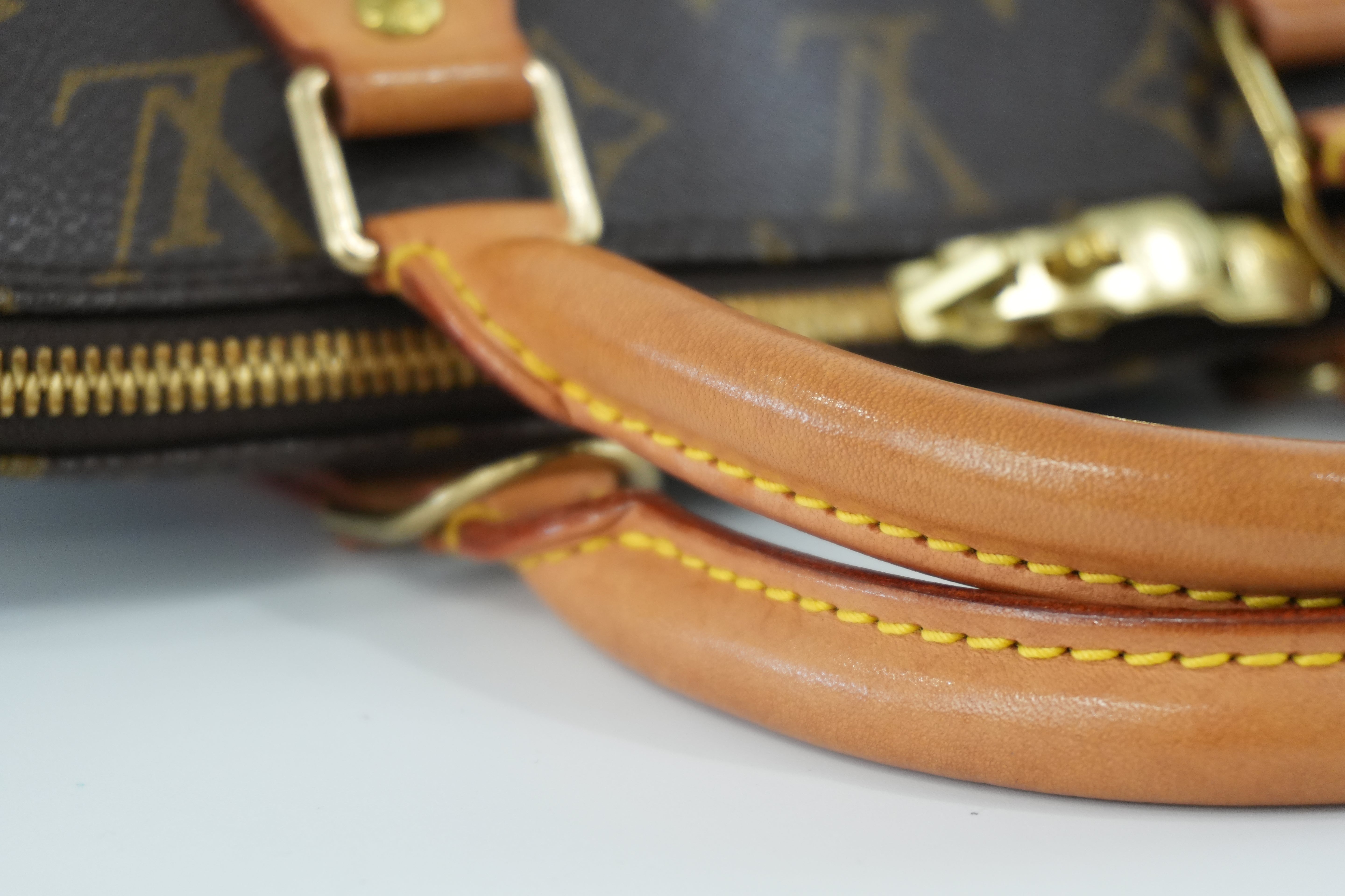 Louis Vuitton Monogram Alma PM Handbag Used