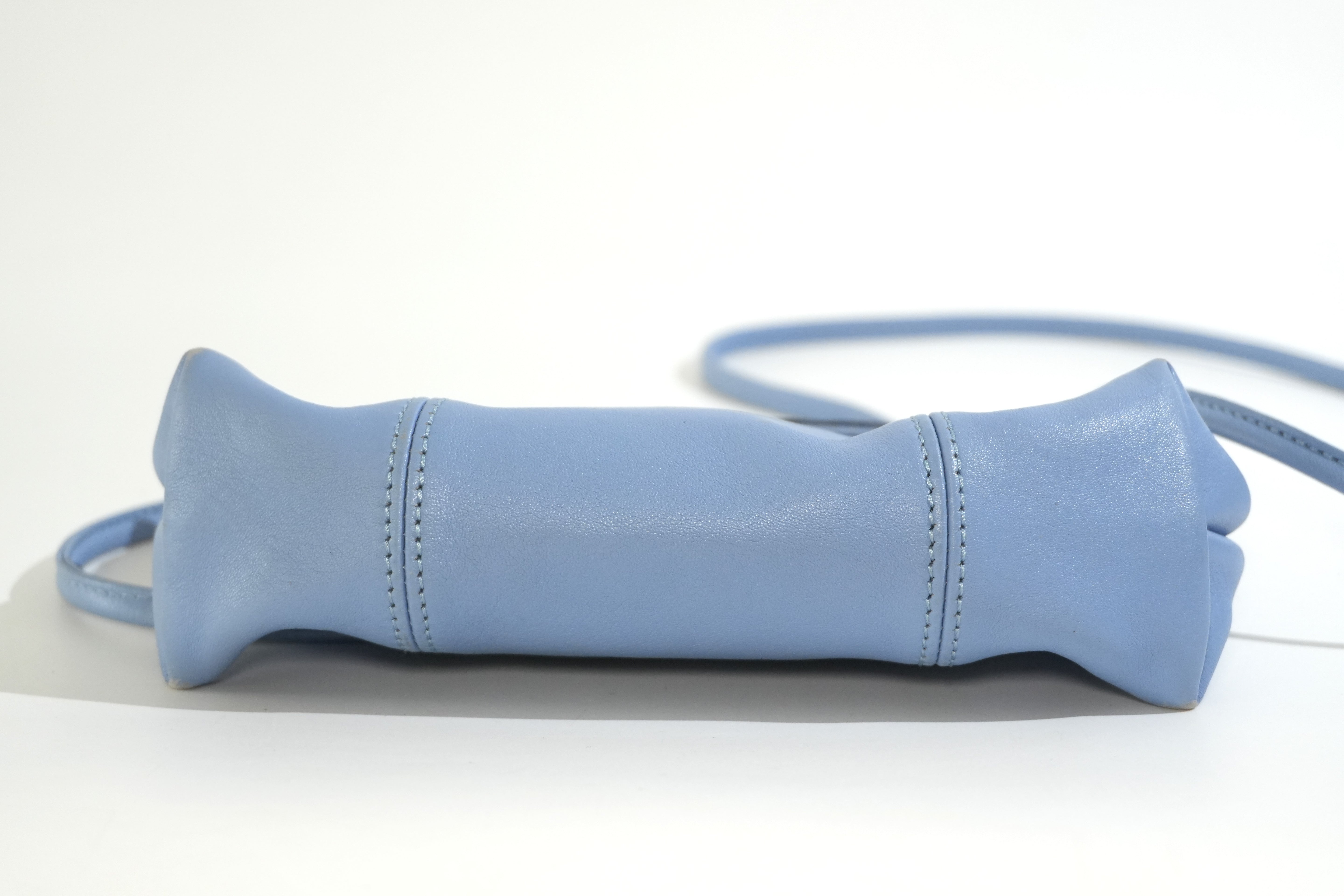 Pre-owned Longchamp Shoulder Bag Blue