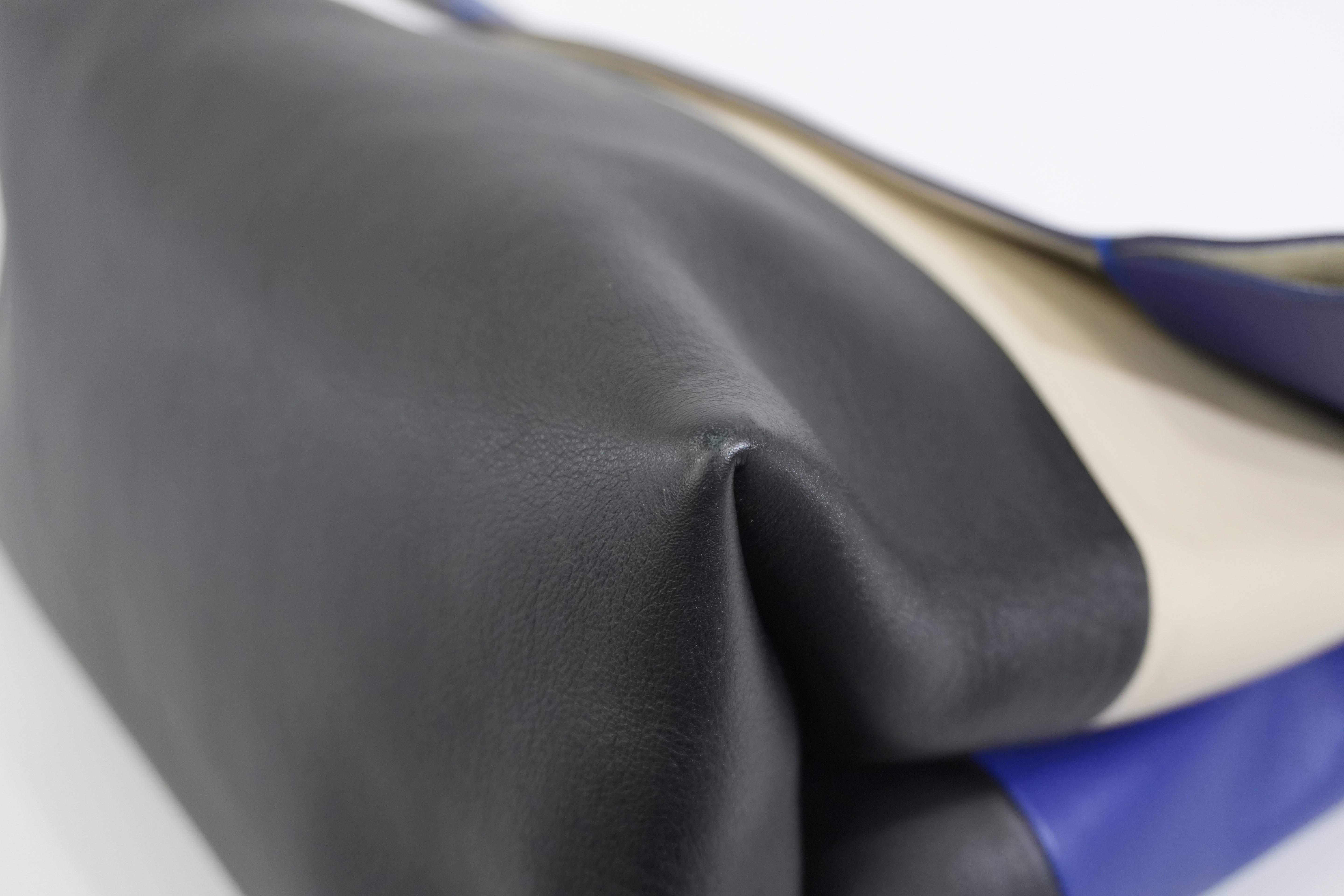 Pre-owned Celine All Soft Tricolor Tote Bag Blue