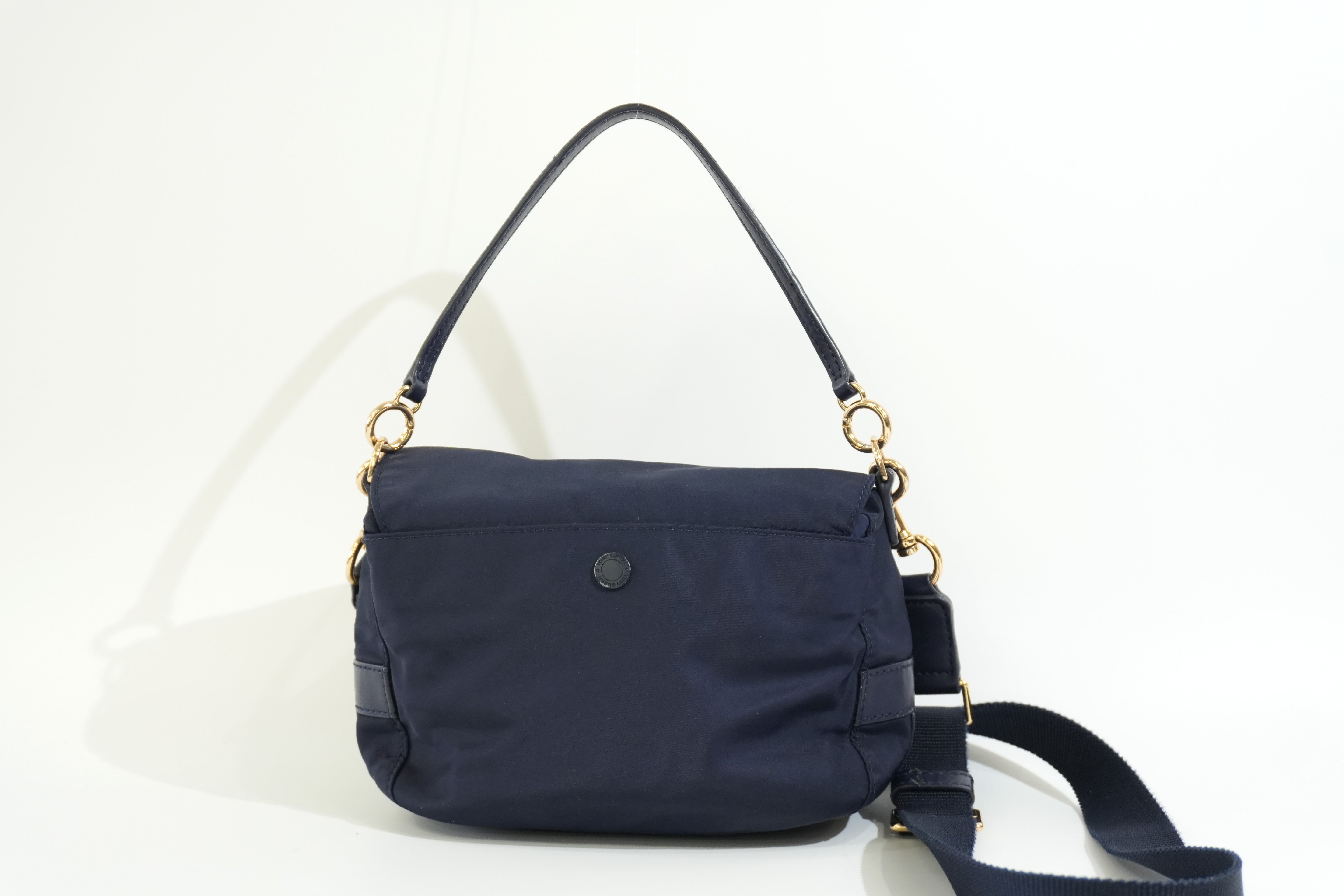 Pre-owned Tory Burch Crossbody Bag Blue