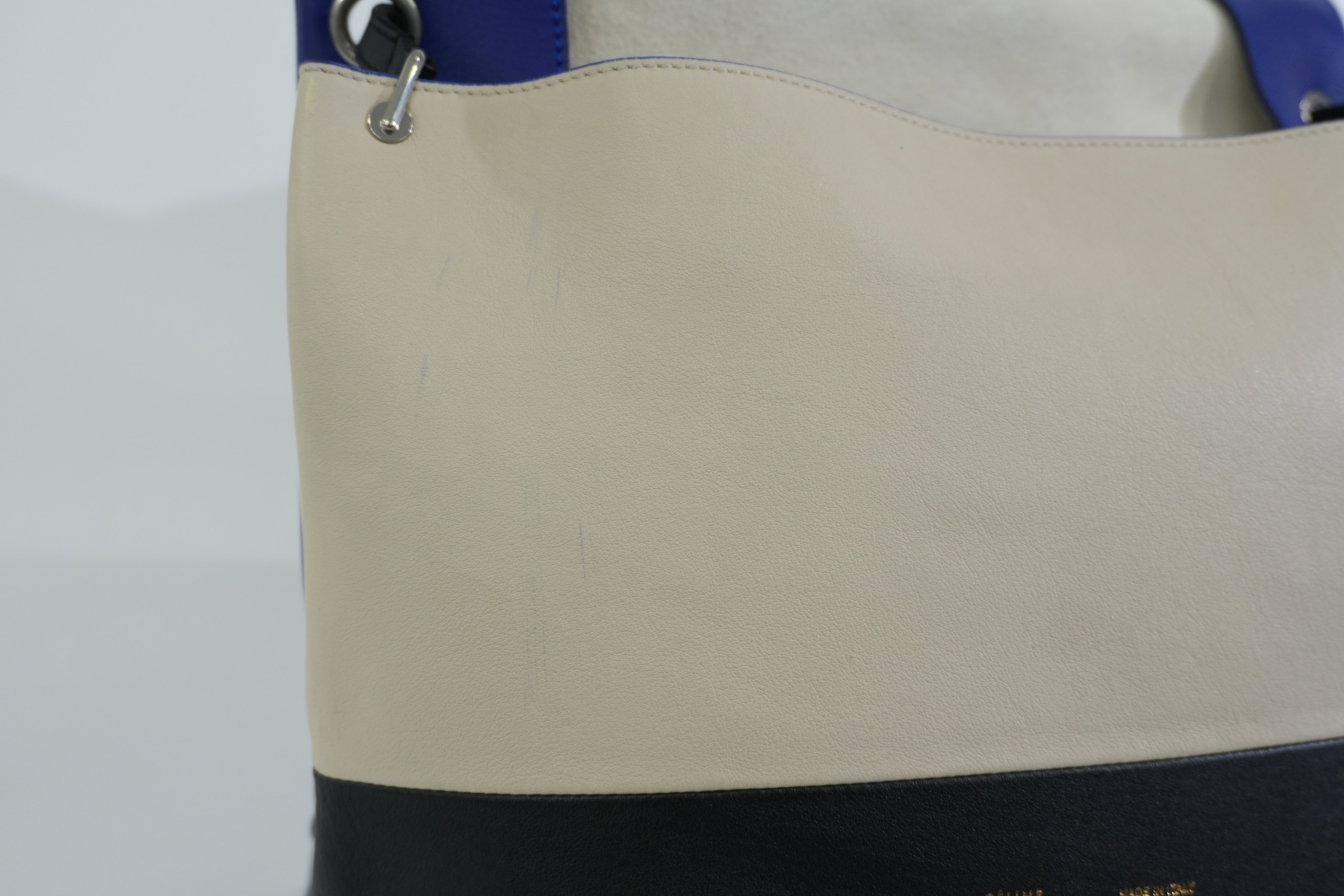 Pre-owned Celine All Soft Tricolor Tote Bag Blue