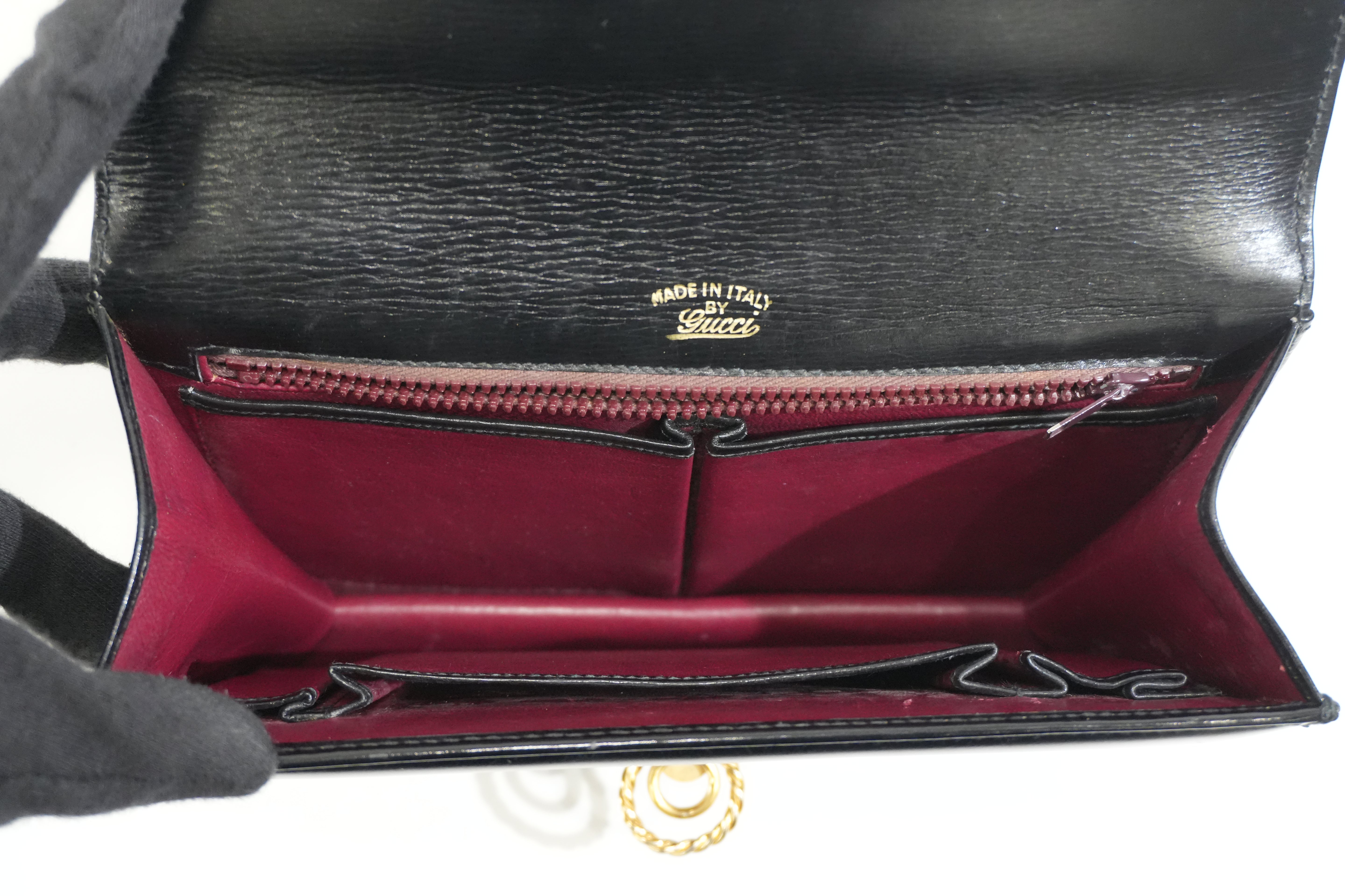 Pre-owned Gucci Clutch Bag Black