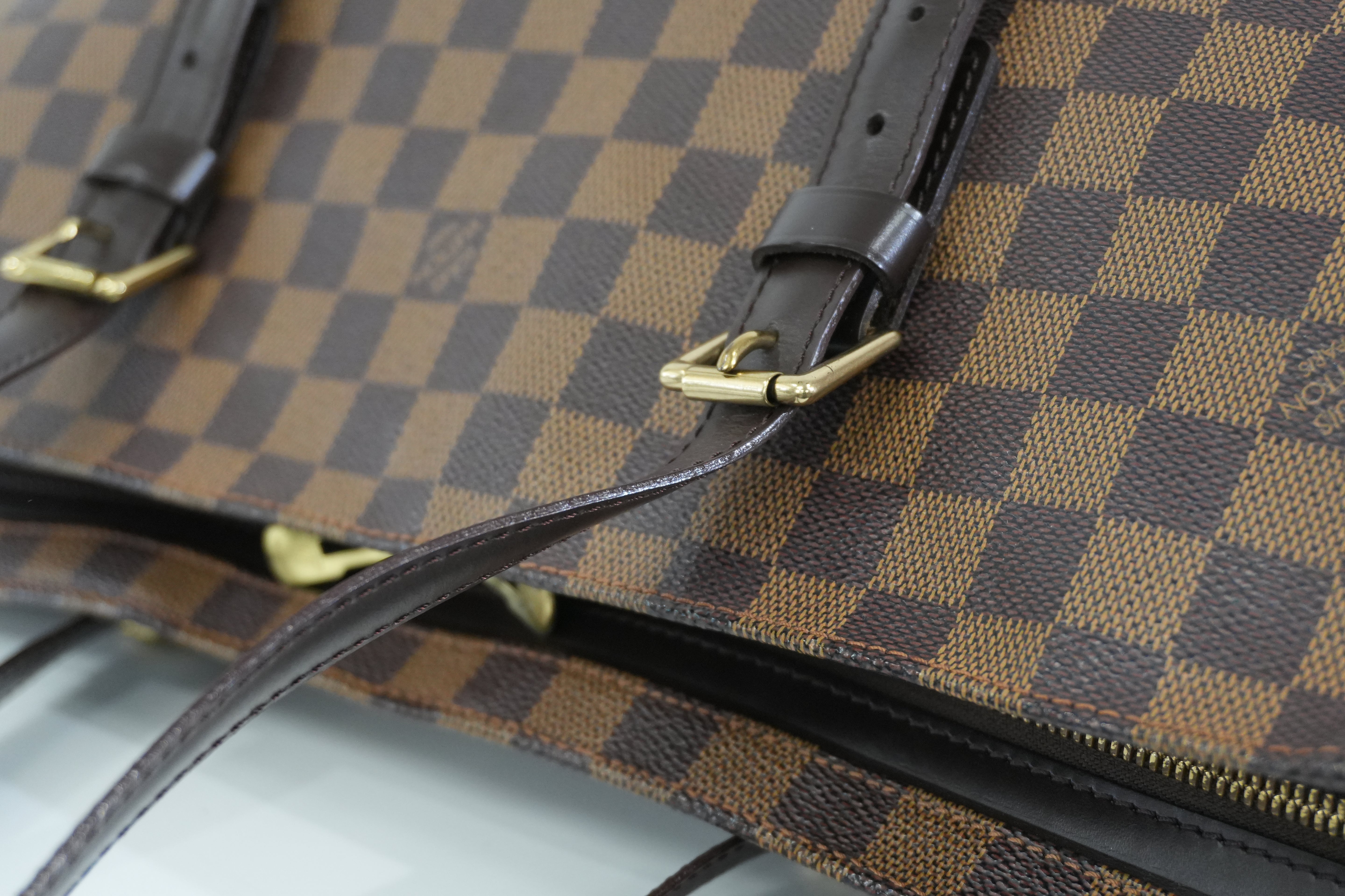 Pre-owned Louis Vuitton Damier Ebene Chelsea Tote Bag