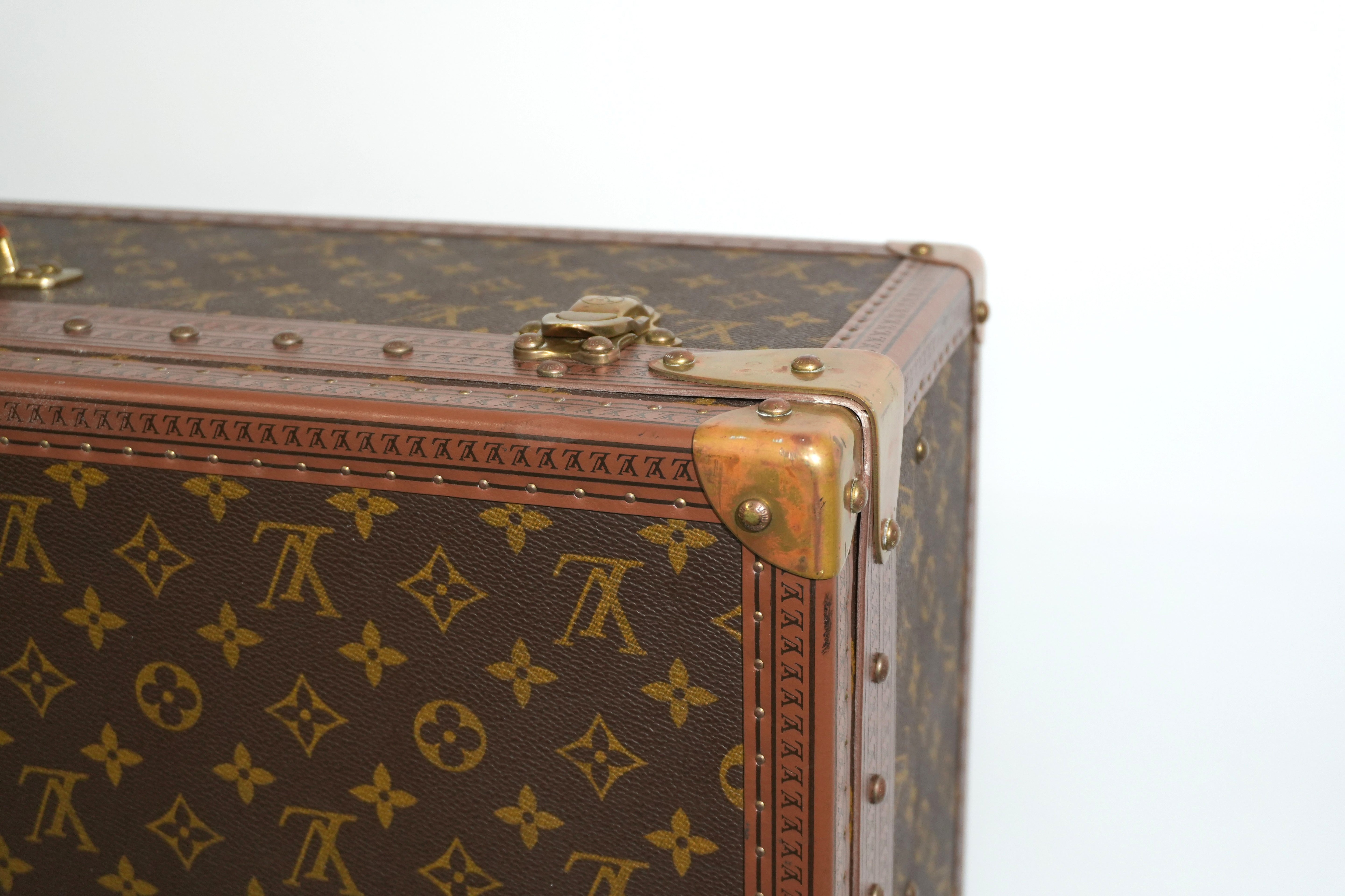 Pre-owned Louis Vuitton Mono Trunk 70 Alzer