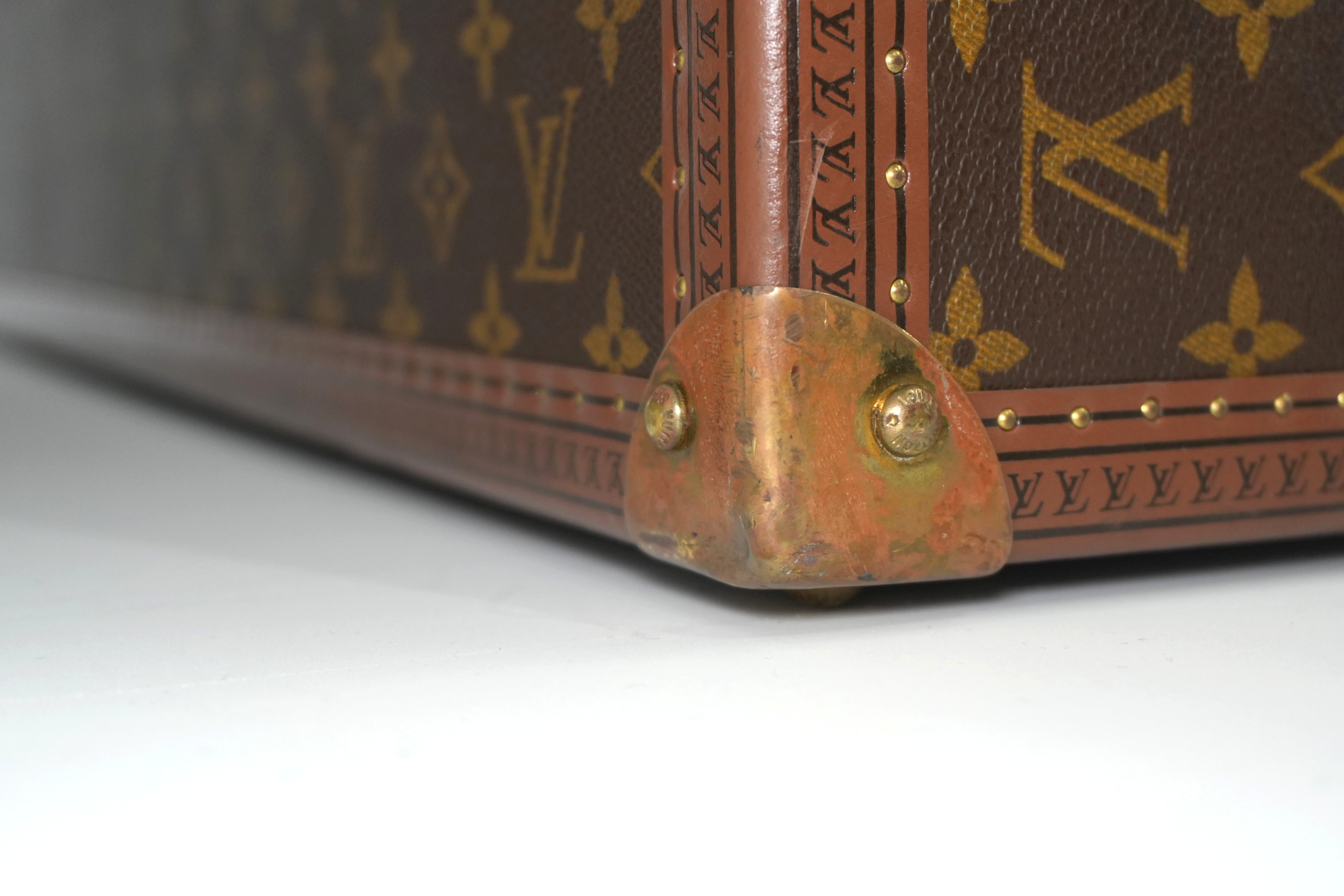 Pre-owned Louis Vuitton Mono Trunk 70 Alzer