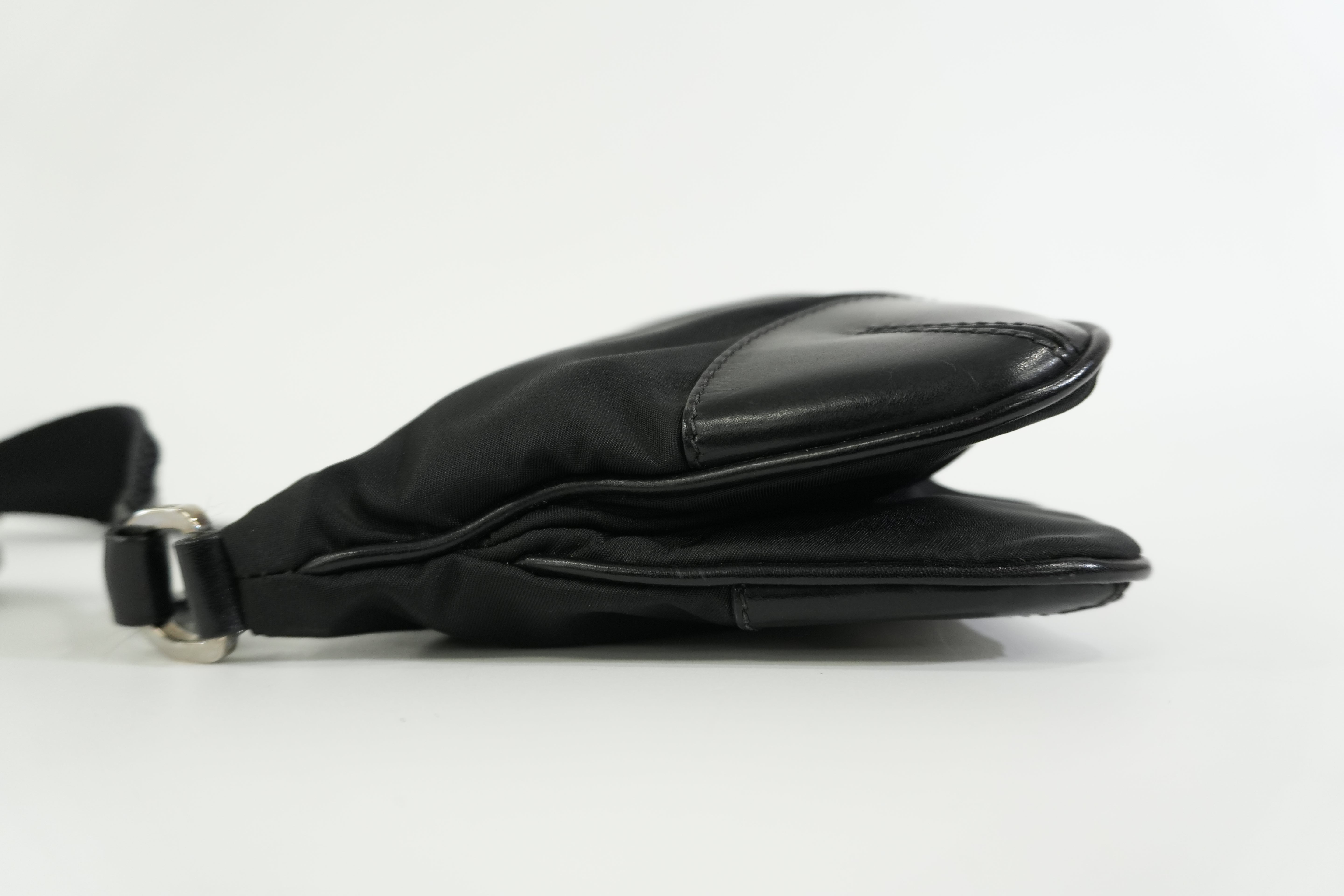 Pre-owned Prada Nylon Shoulder Bag Black