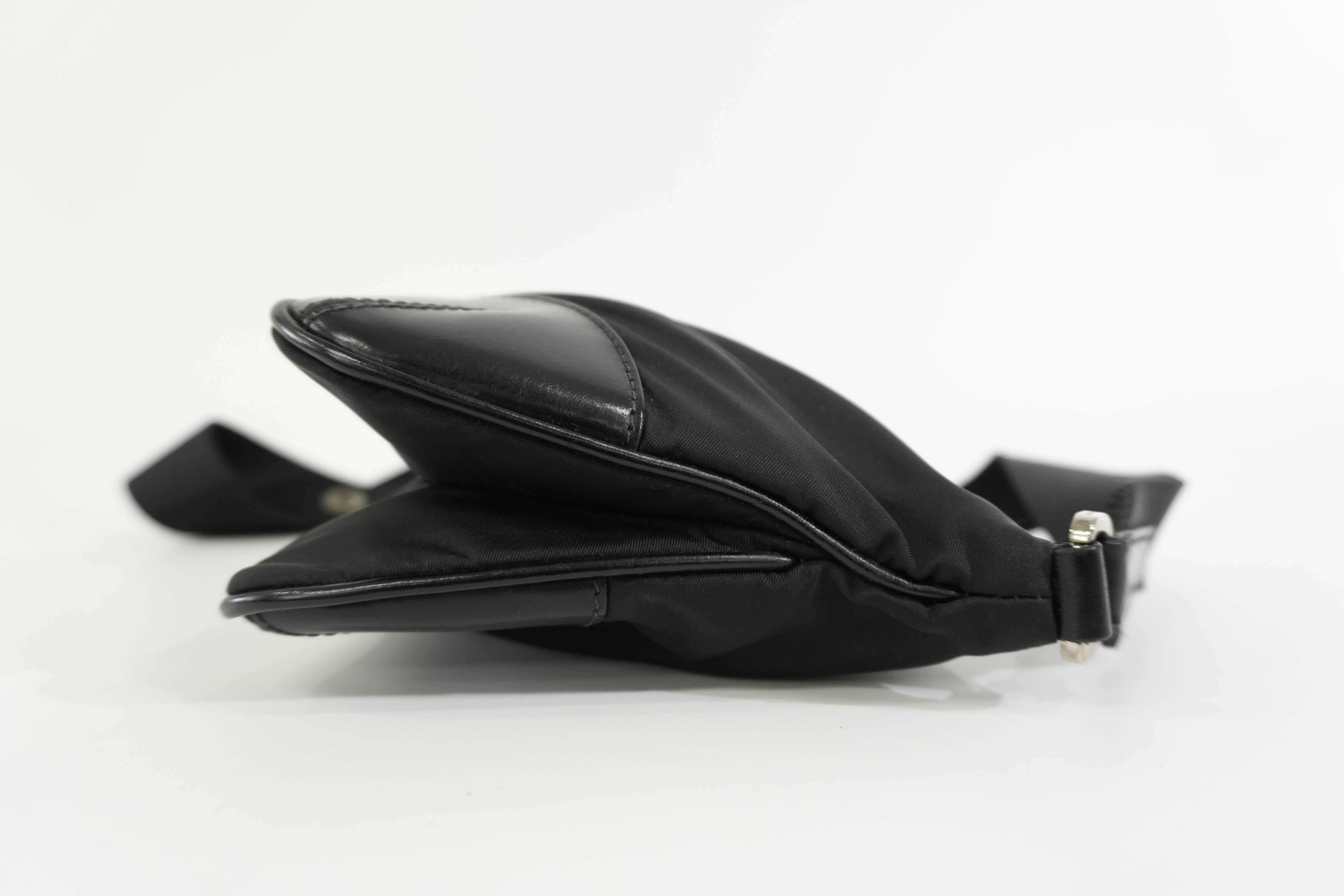 Pre-owned Prada Nylon Shoulder Bag Black