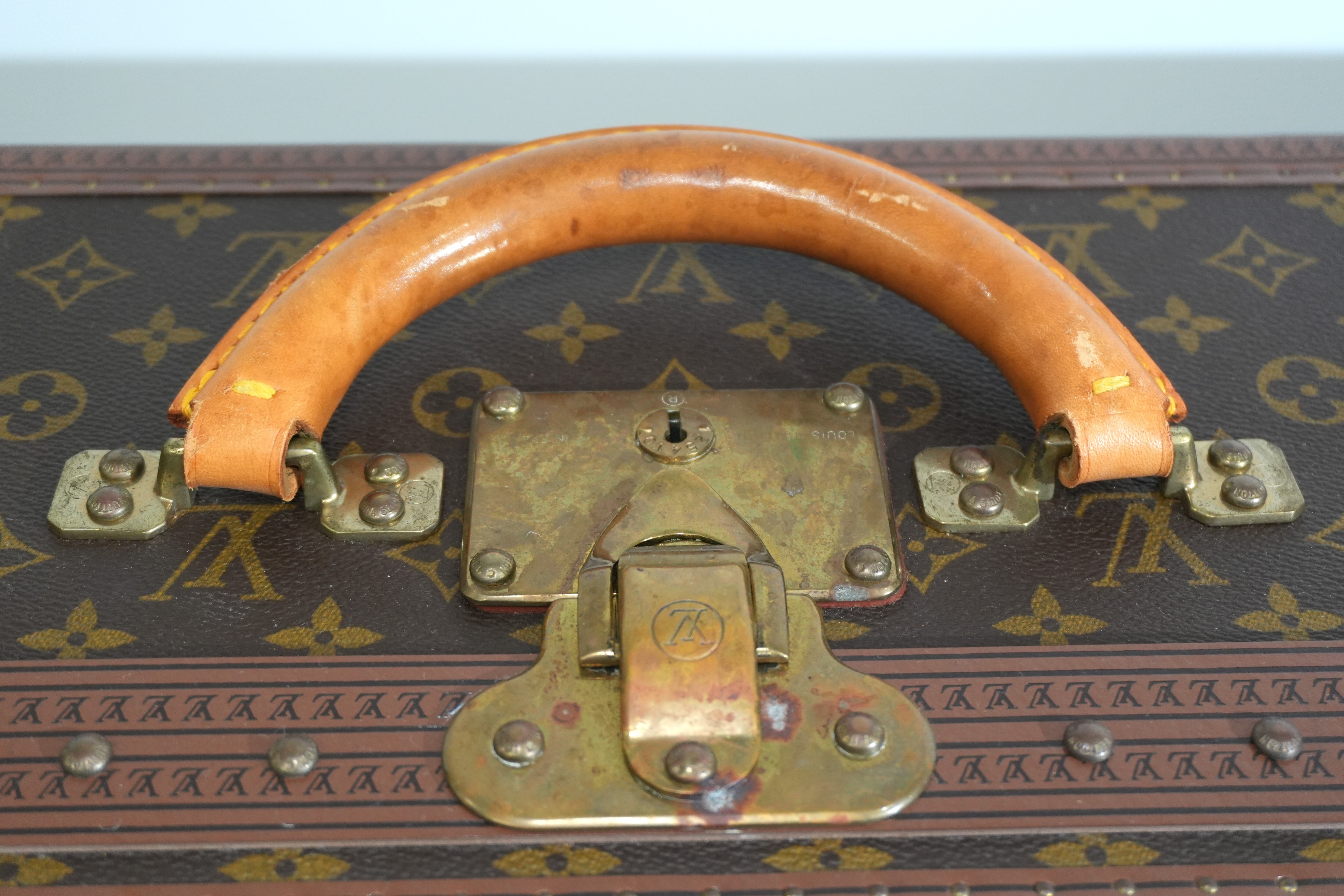 Pre-owned Louis Vuitton Mono Trunk 70 Alzer