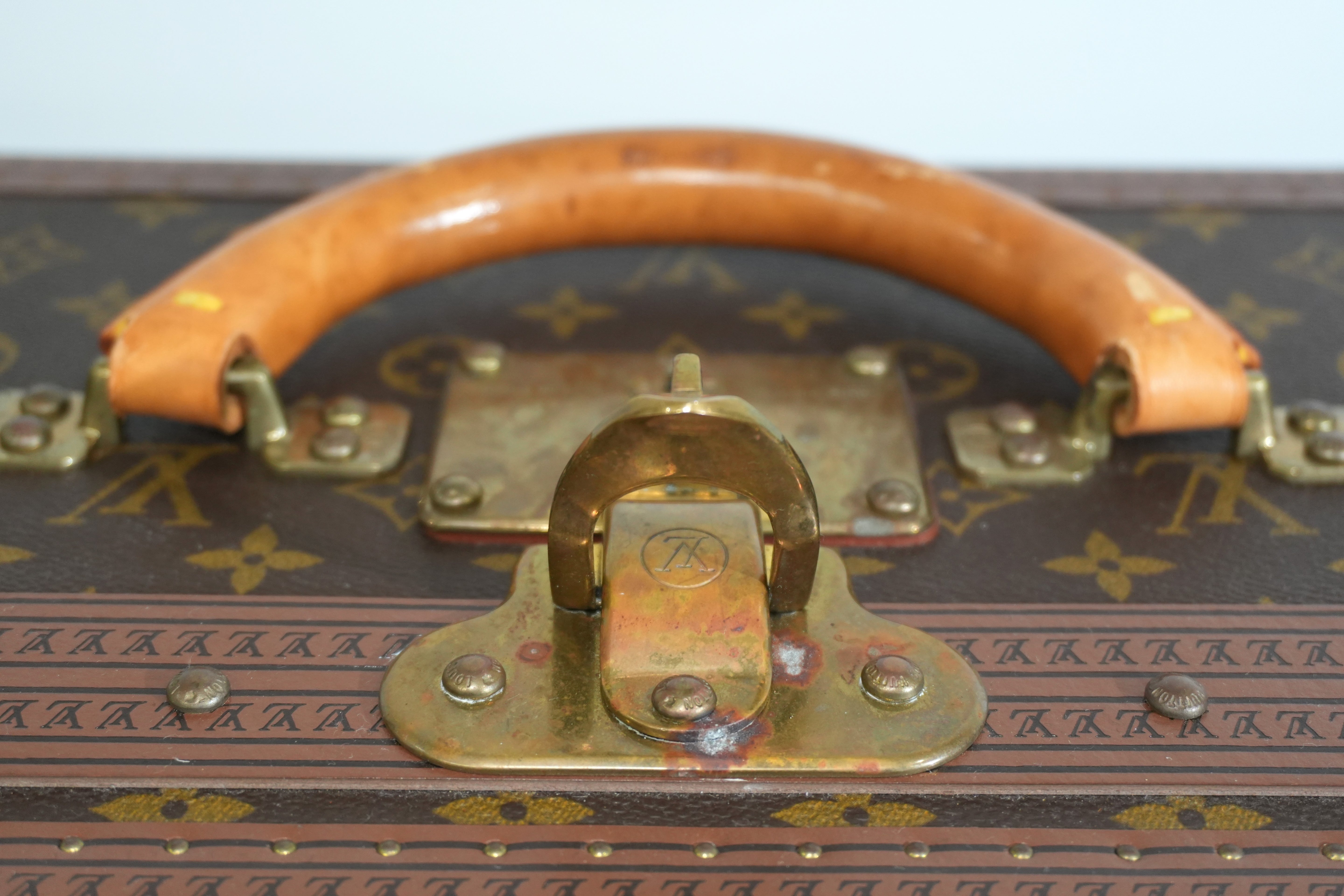 Pre-owned Louis Vuitton Mono Trunk 70 Alzer