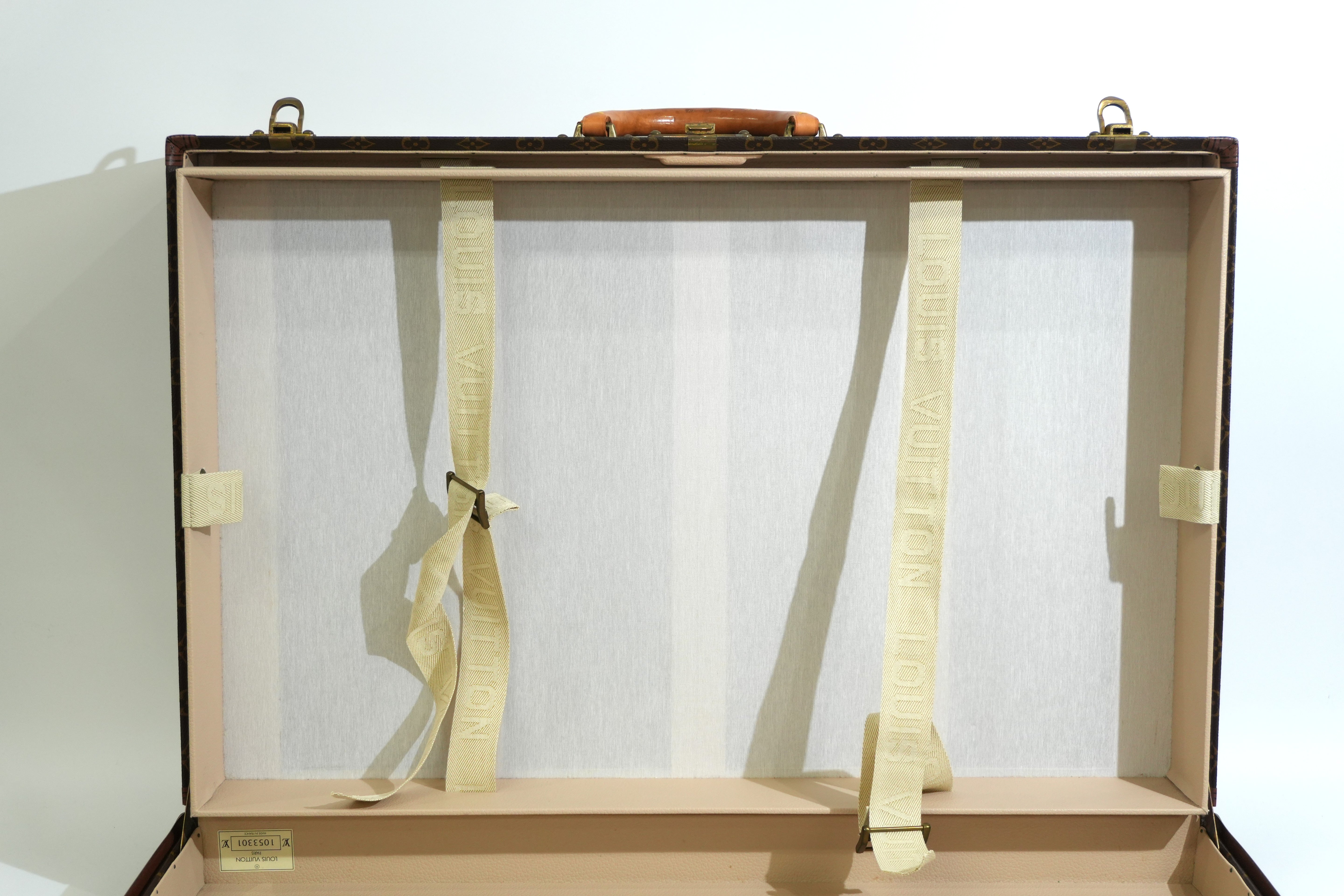 Pre-owned Louis Vuitton Mono Trunk 70 Alzer