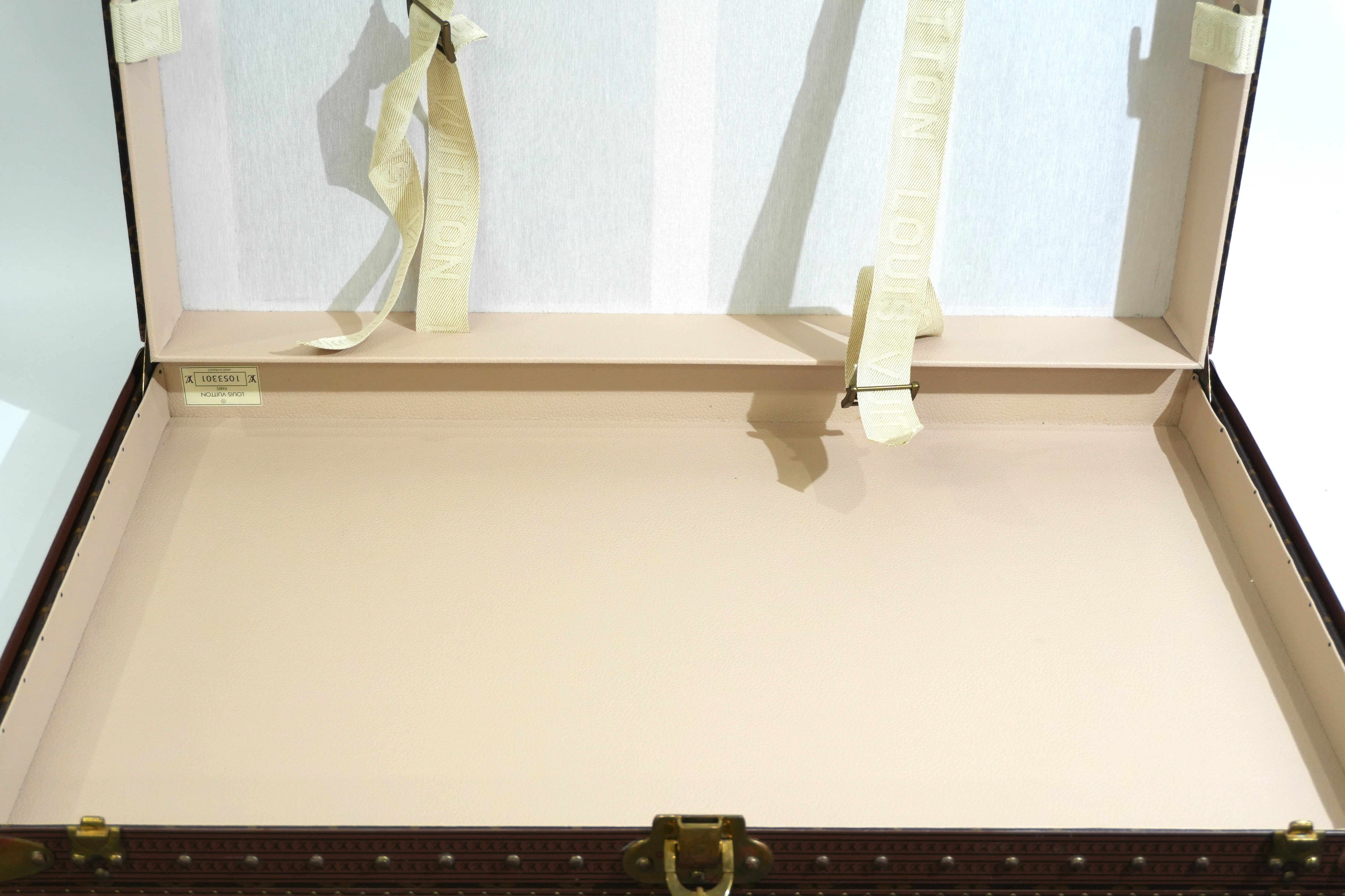 Pre-owned Louis Vuitton Mono Trunk 70 Alzer