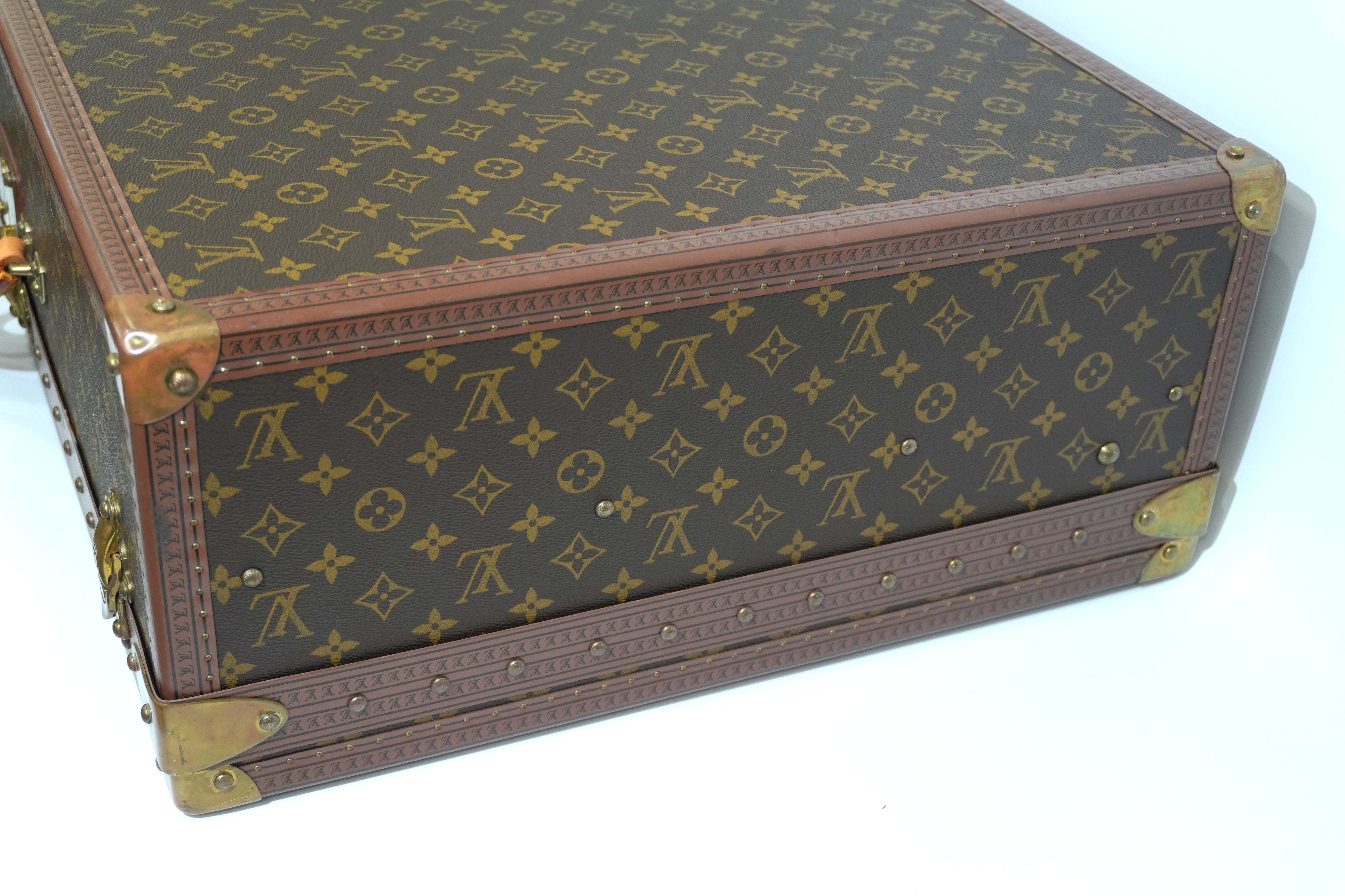 Pre-owned Louis Vuitton Mono Trunk 70 Alzer