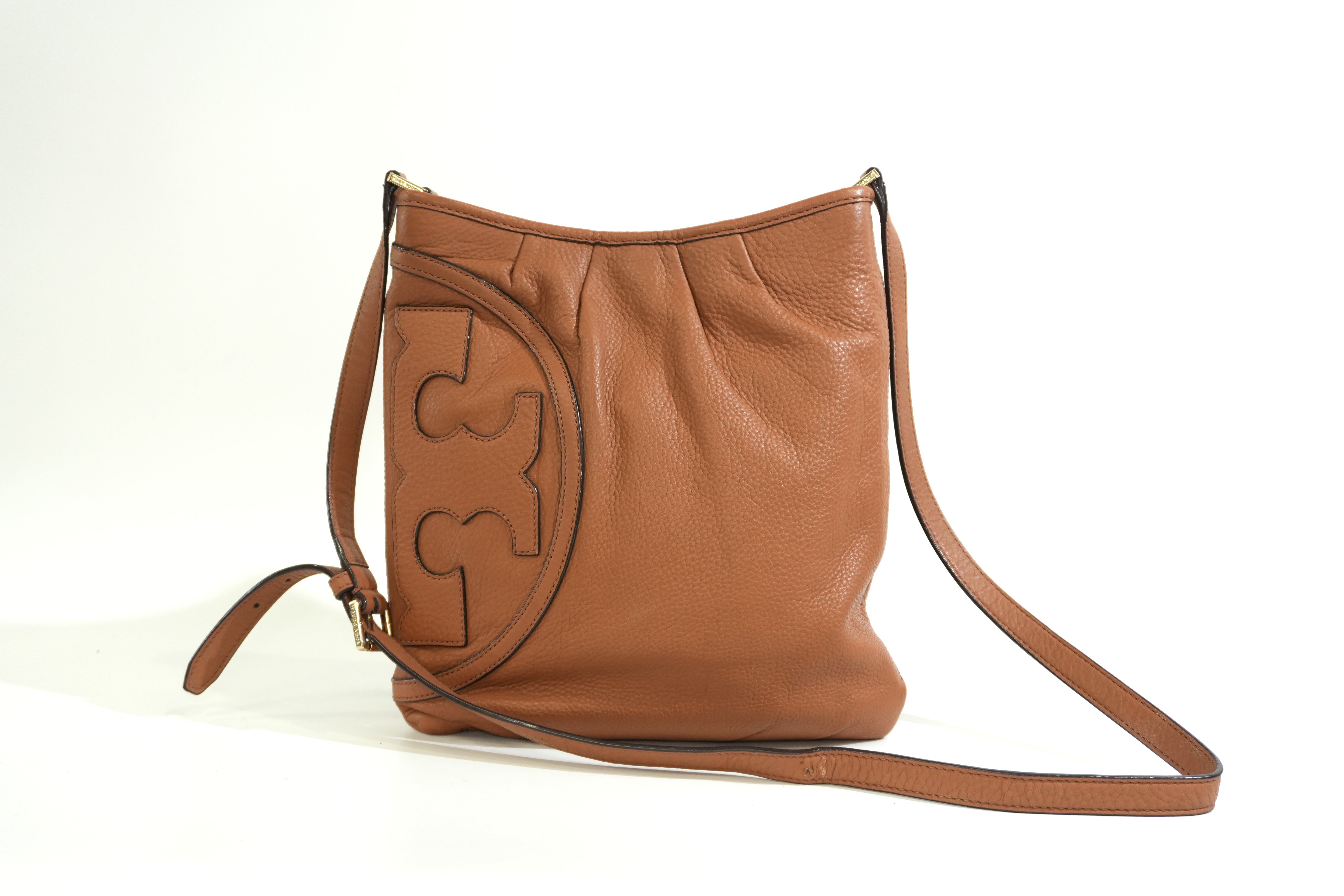 Pre-owned Tory Burch Crossbody Bag Brown
