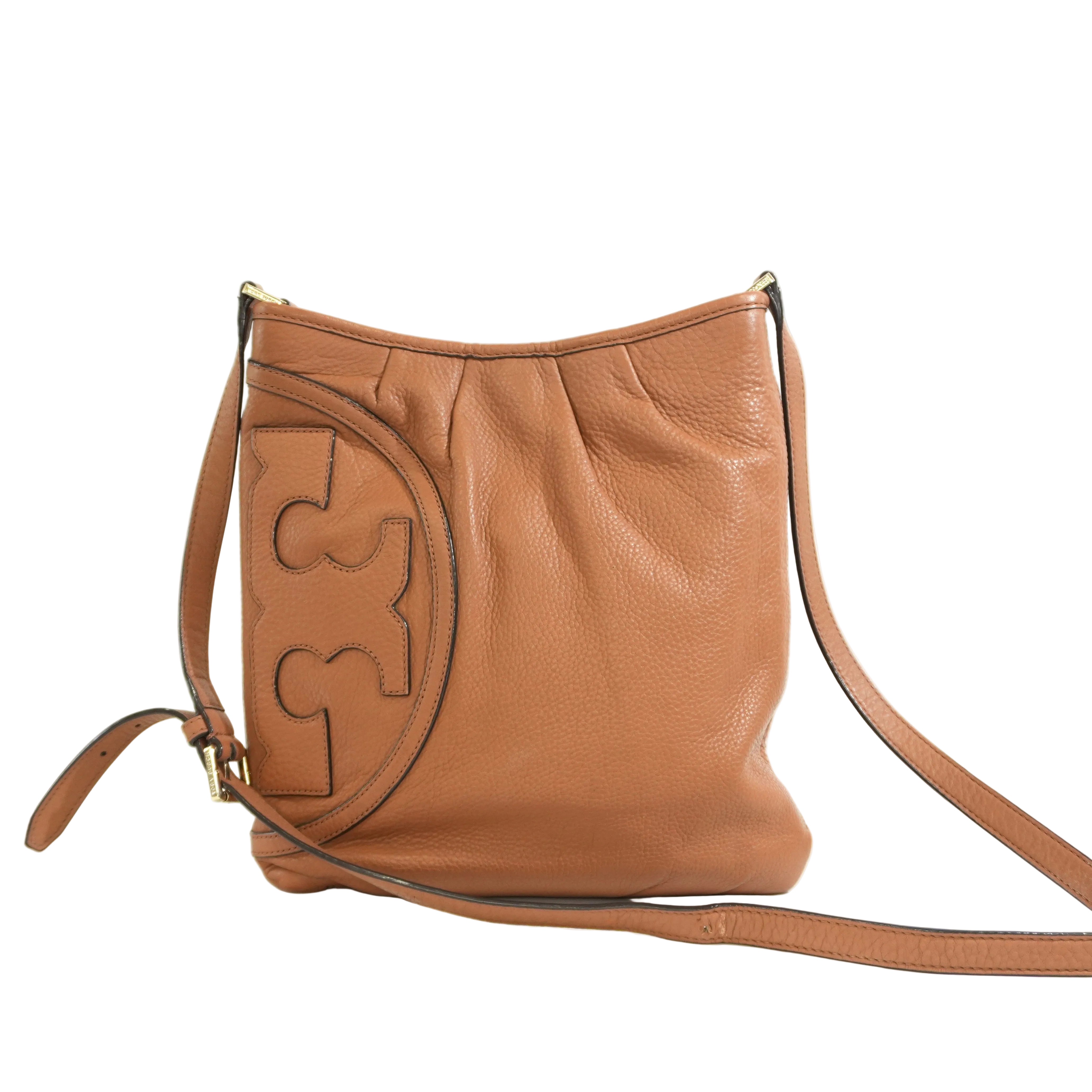 Pre-owned Tory Burch Crossbody Bag Brown