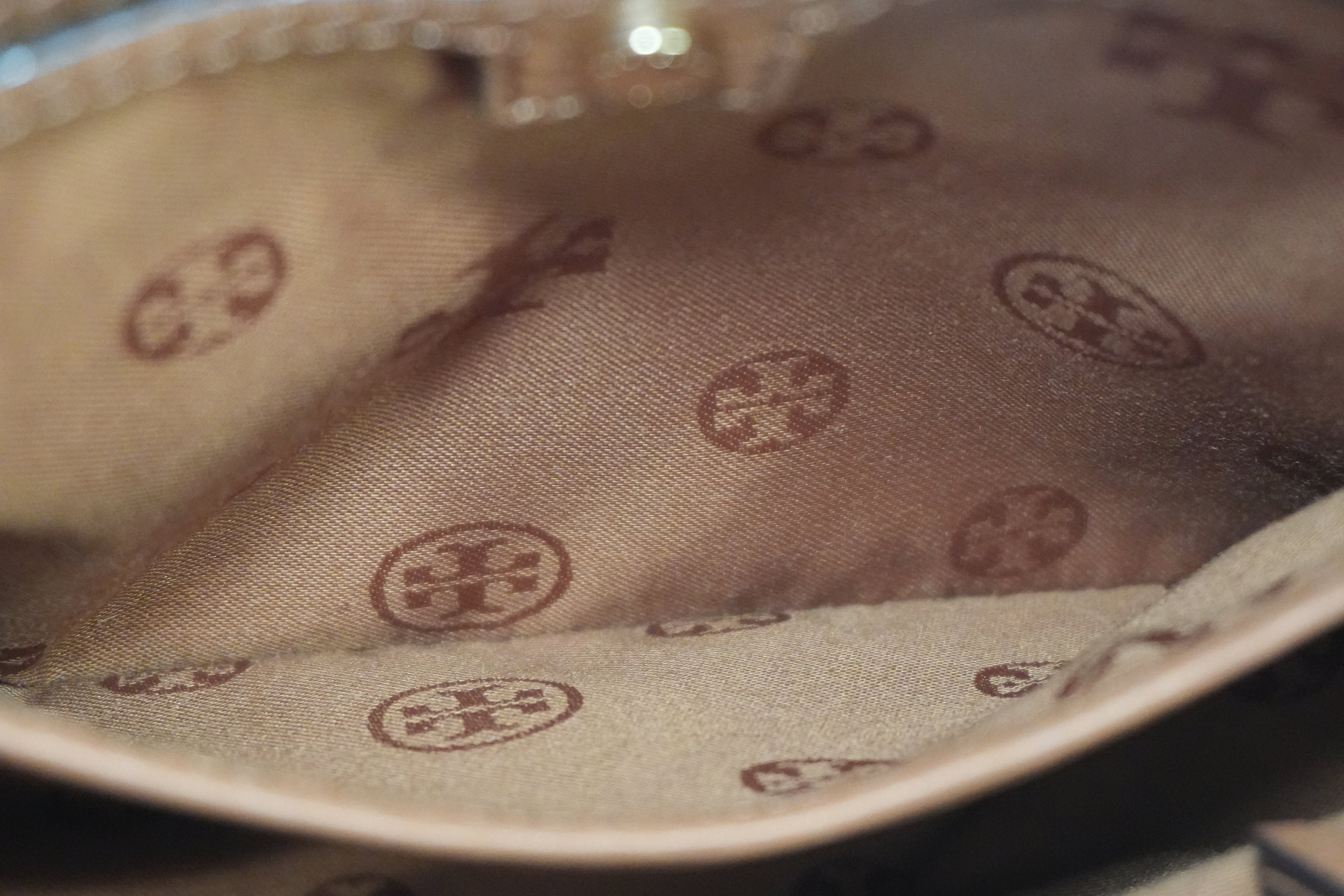 Pre-owned Tory Burch Crossbody Bag Brown