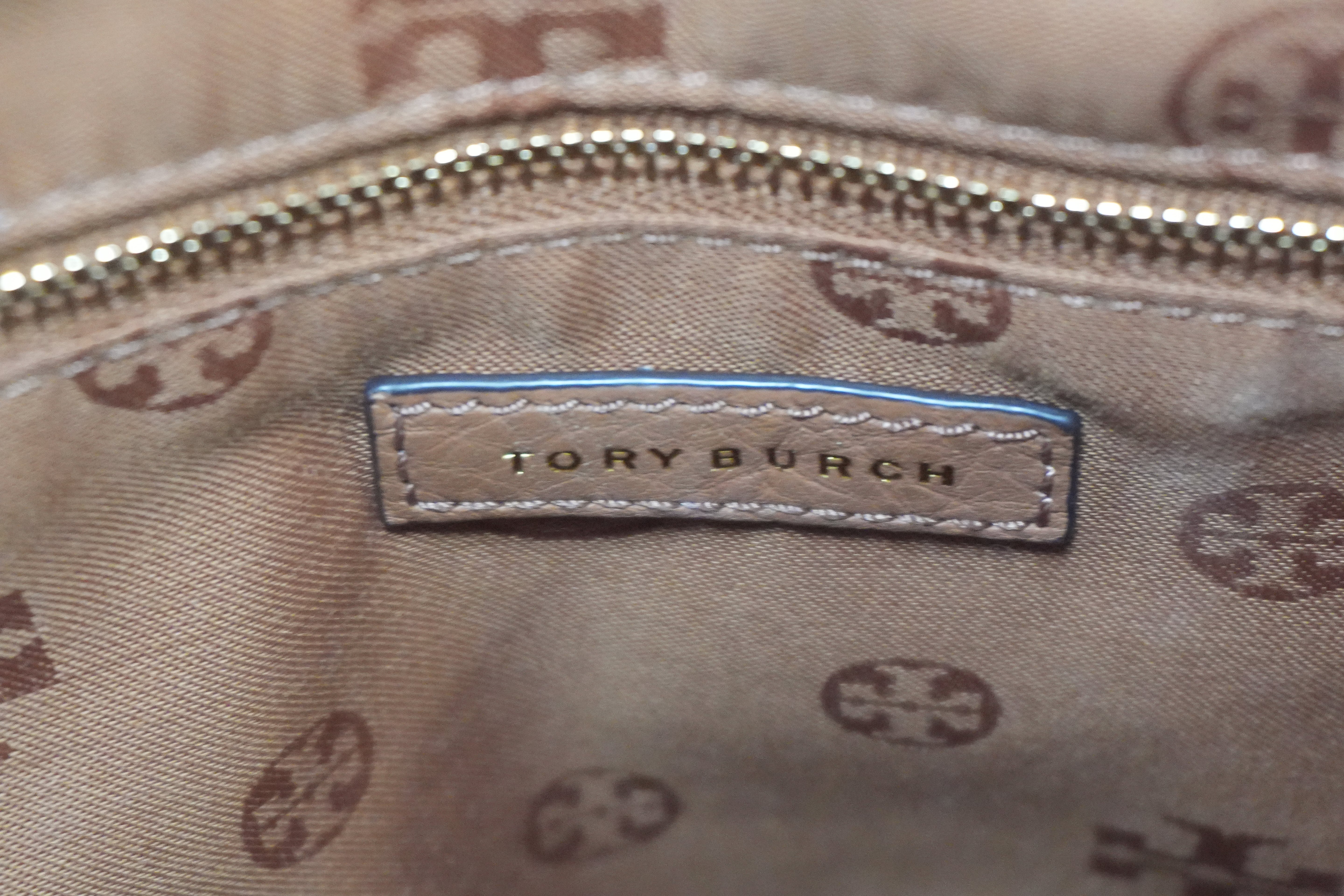 Pre-owned Tory Burch Crossbody Bag Brown