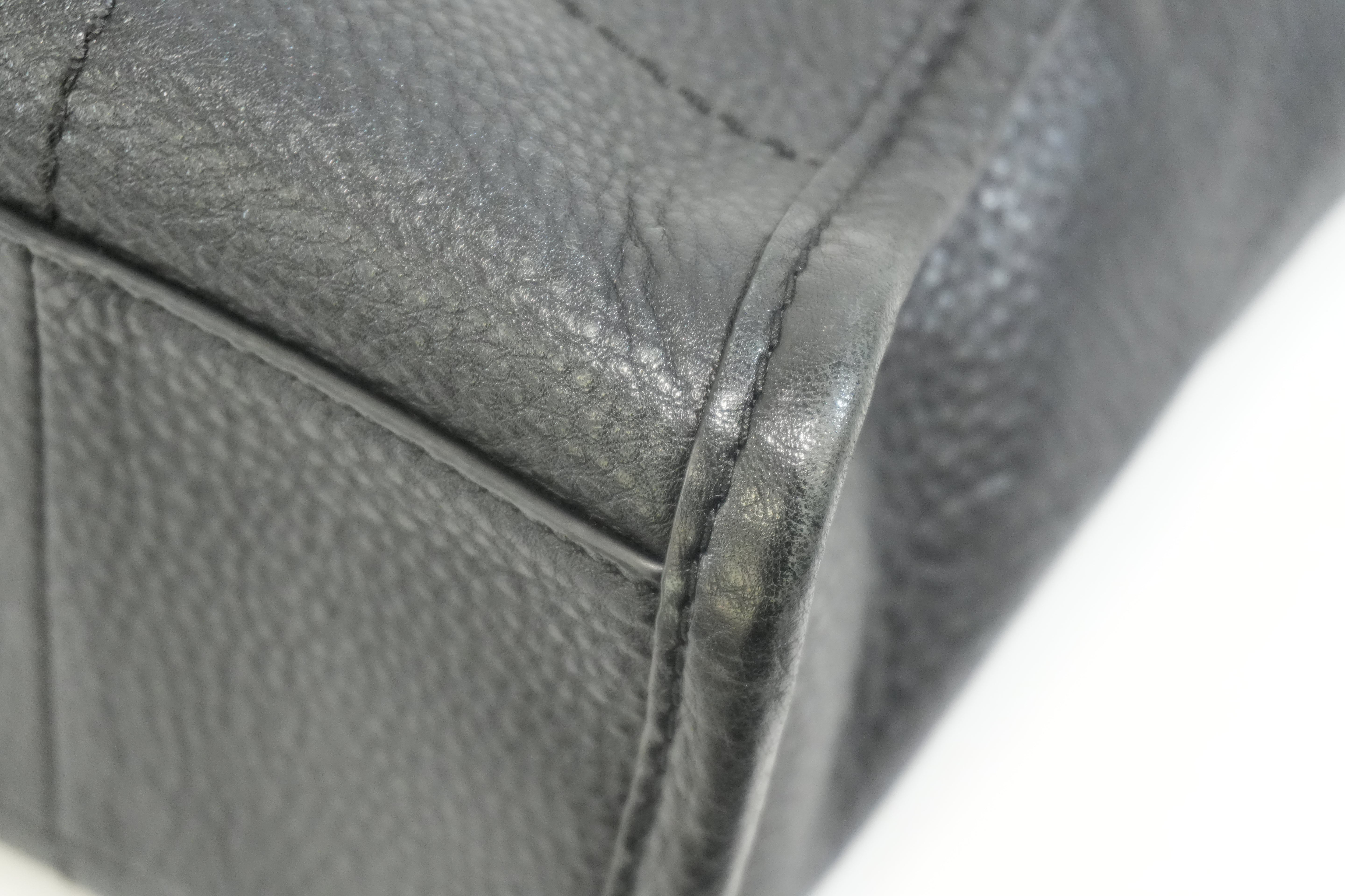 Pre-owned Tory Burch Chain Tote Bag Black