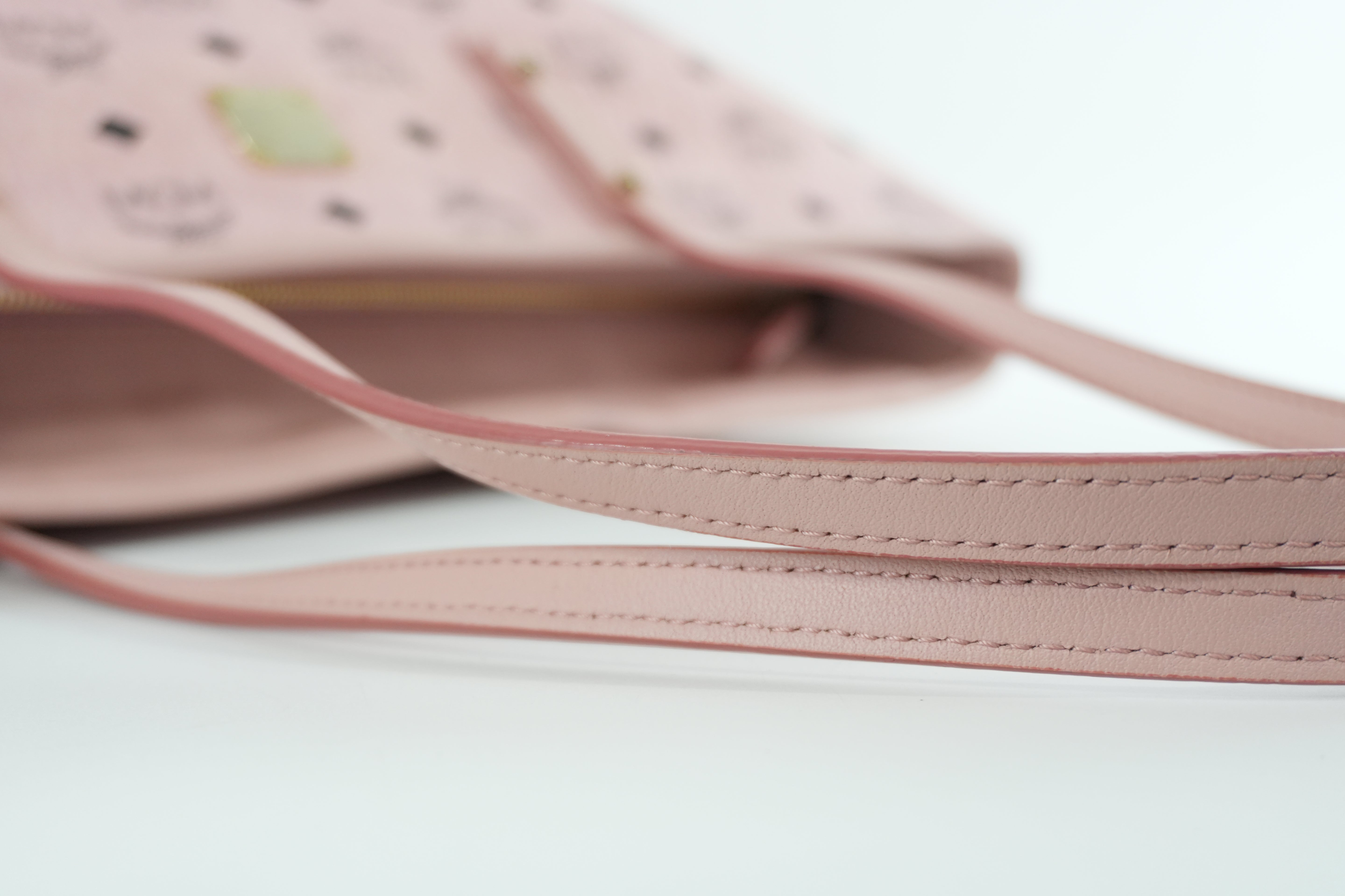 MCM Tote Bag Pink Used