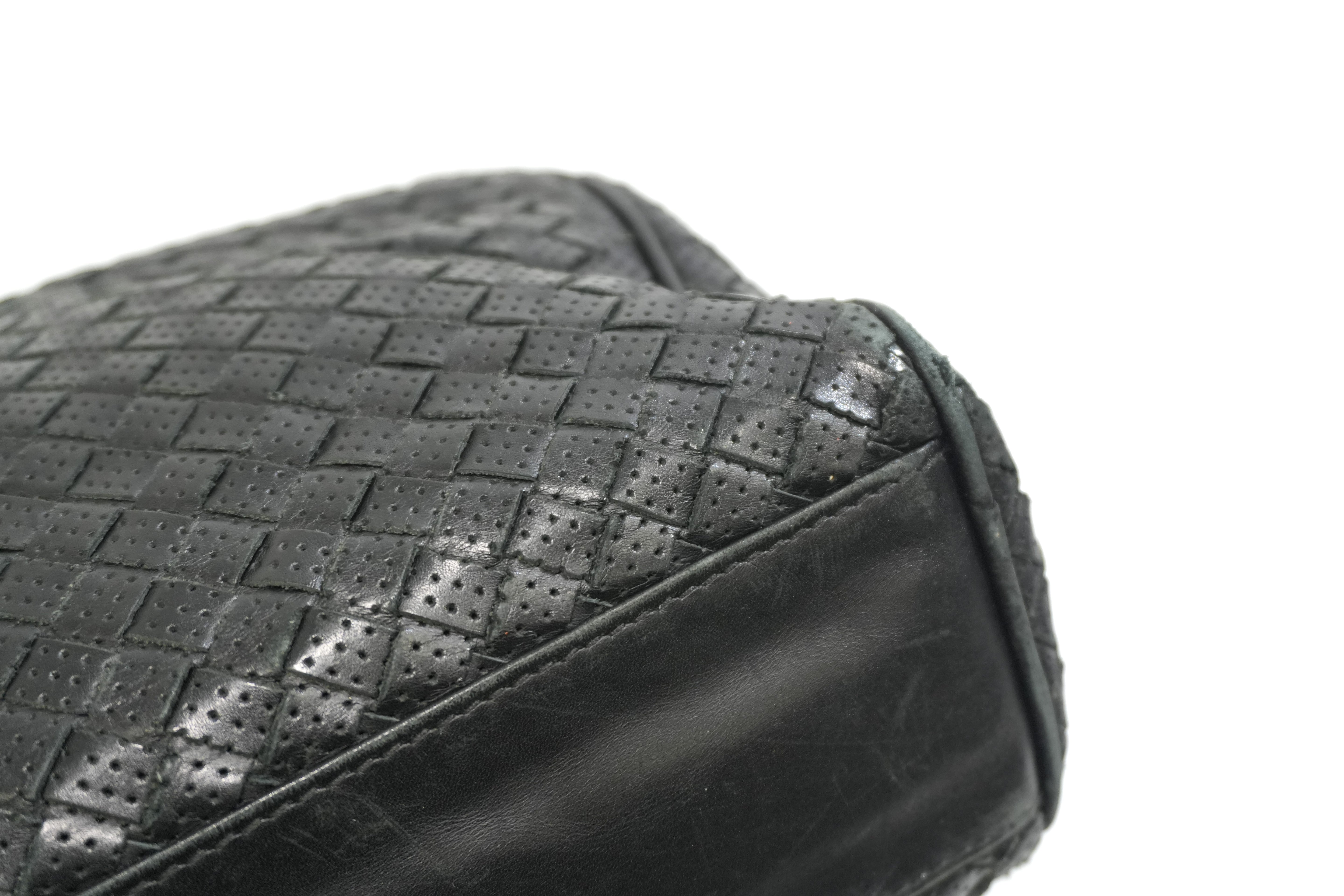 Pre-owned Bottega Business Bag Black