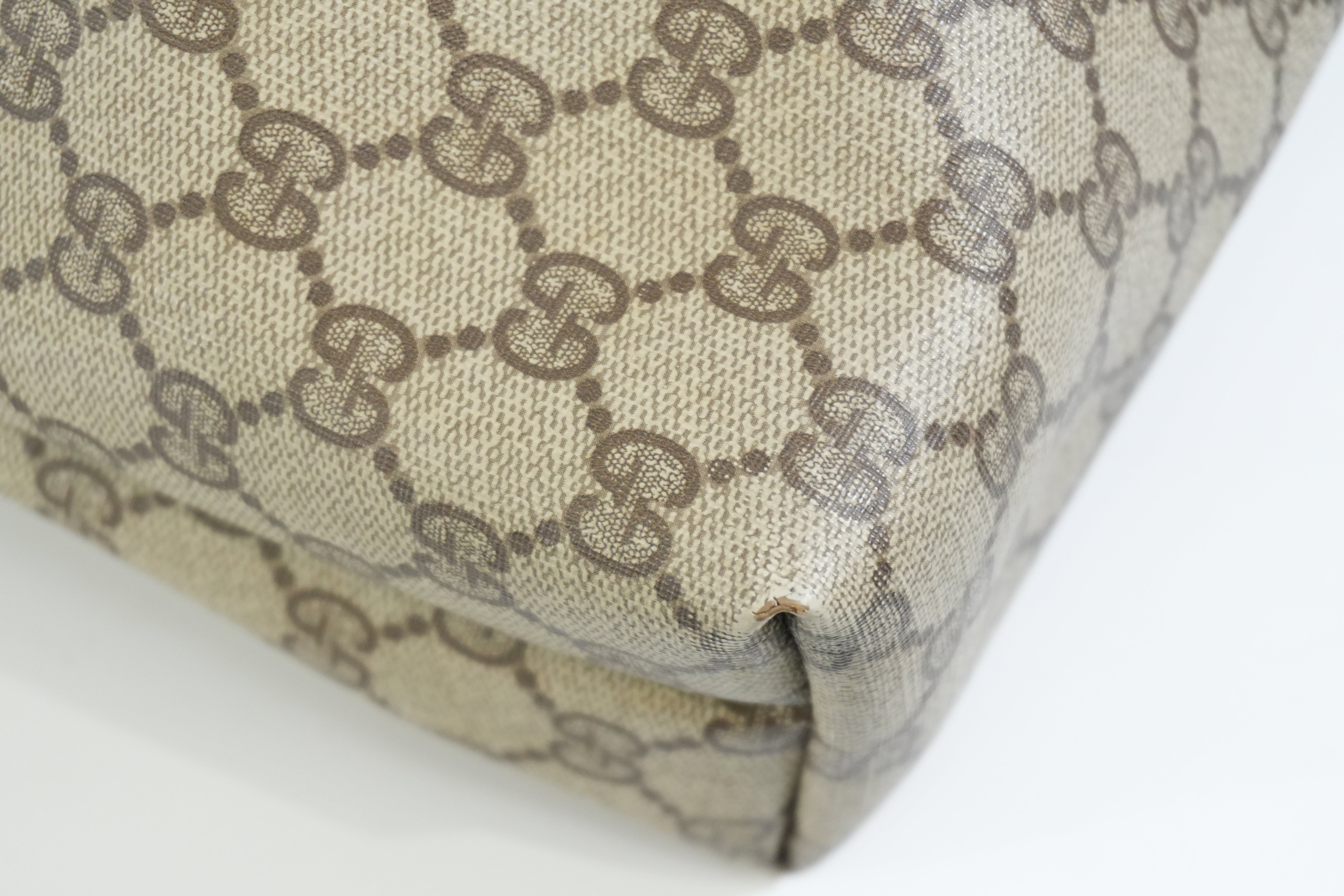 Pre-owned Gucci Ophidia Tote Bag Brown