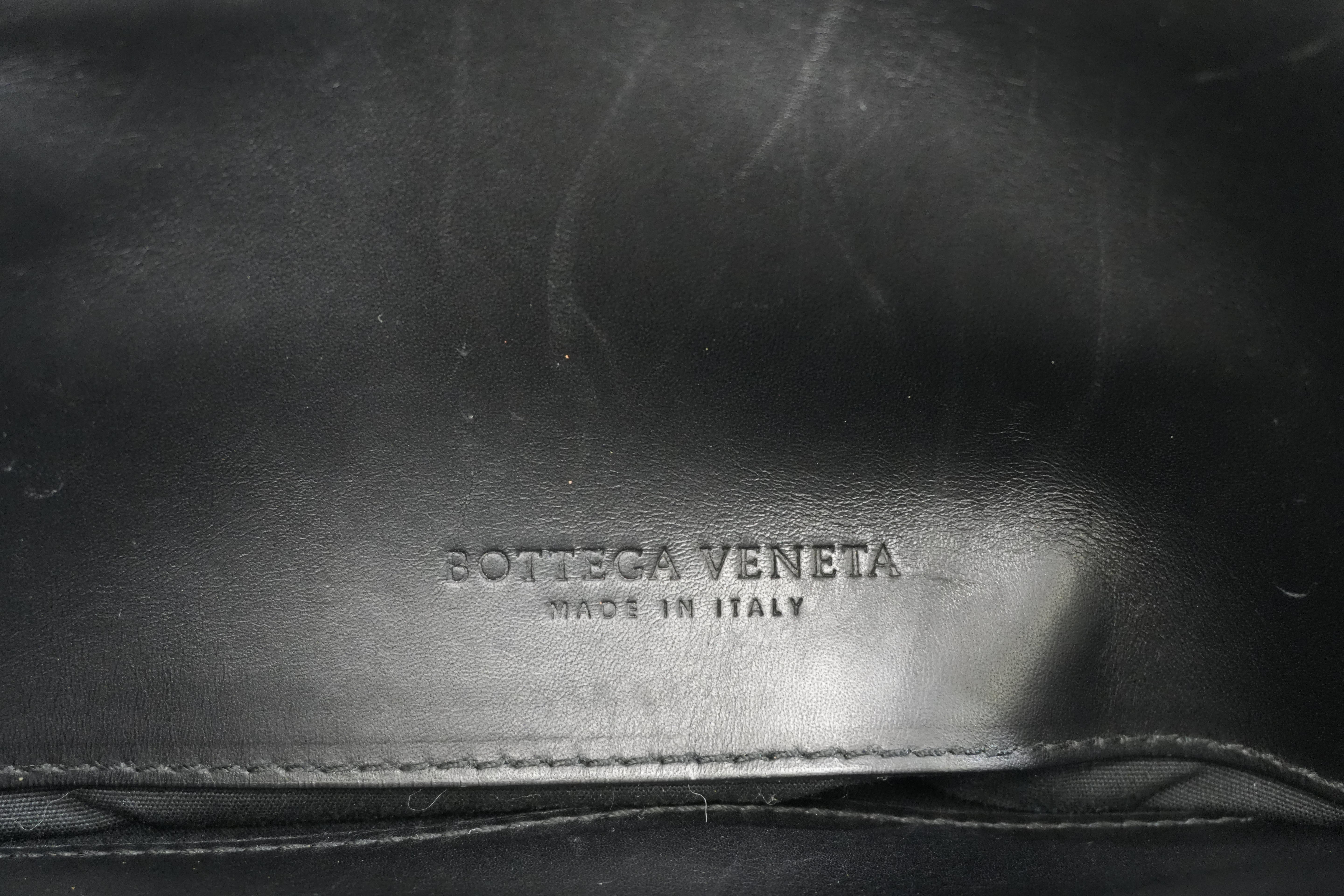 Pre-owned Bottega Business Bag Black