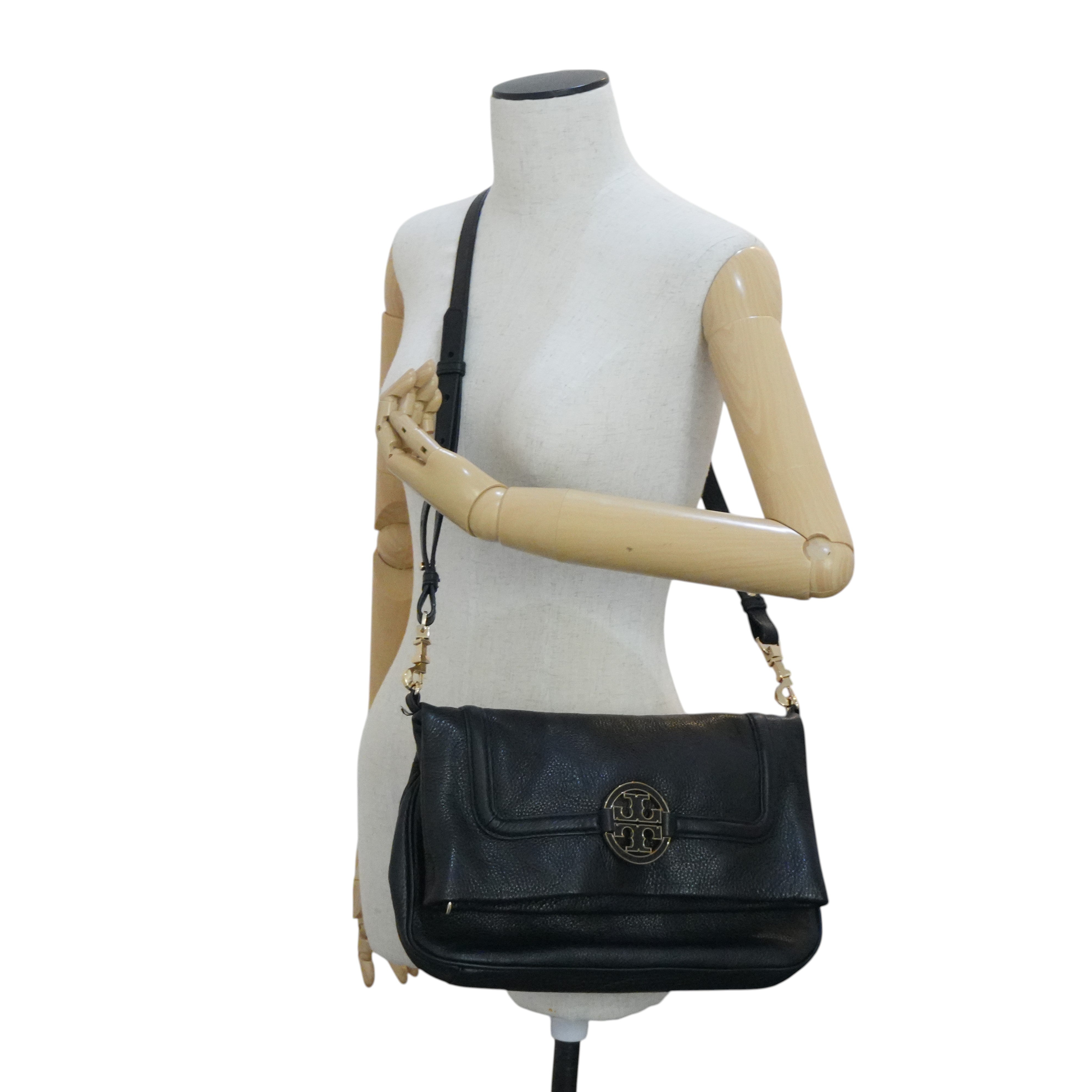 Pre-owned Tory Burch Shoulder Bag Black