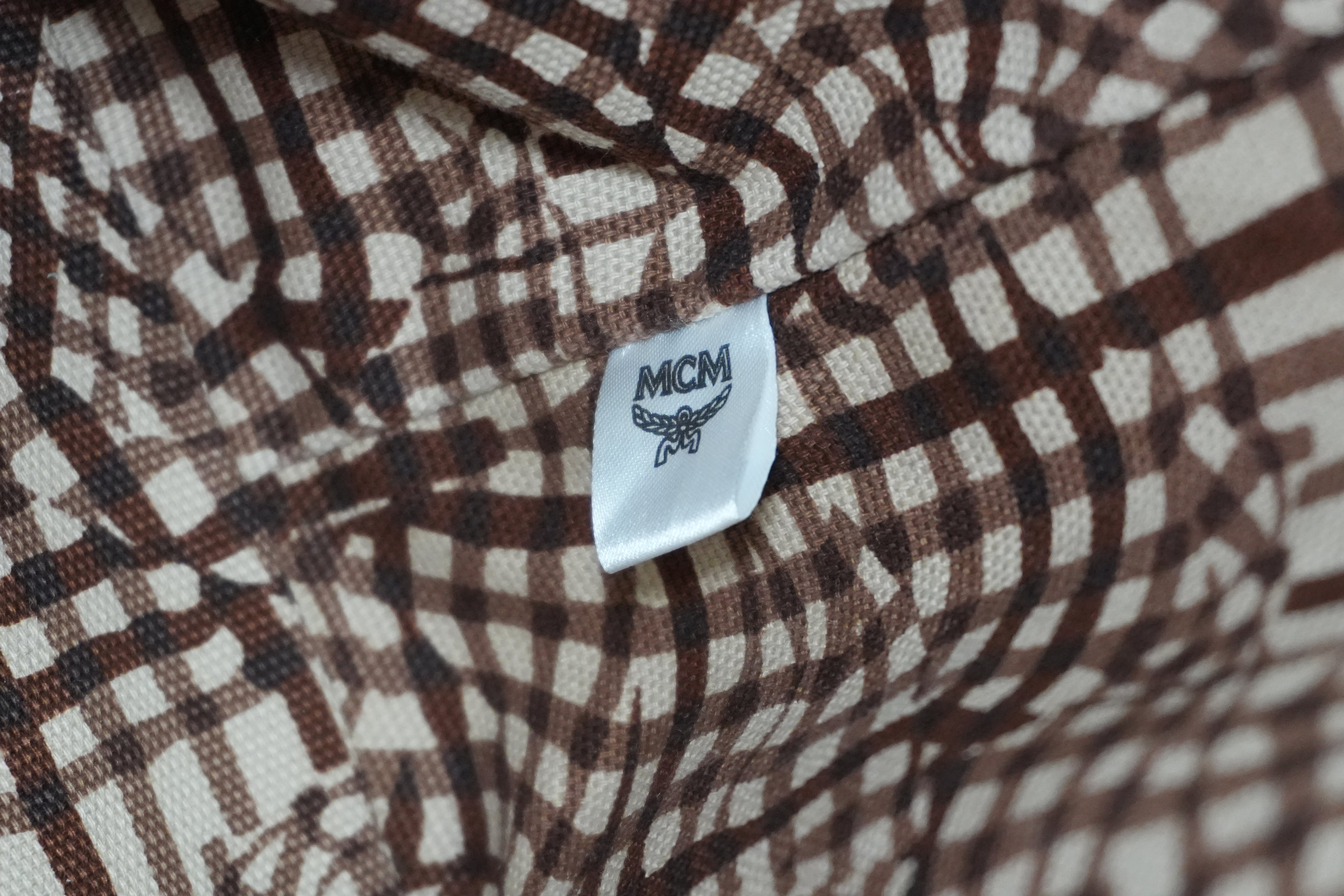 MCM Tote Bag Pink Used