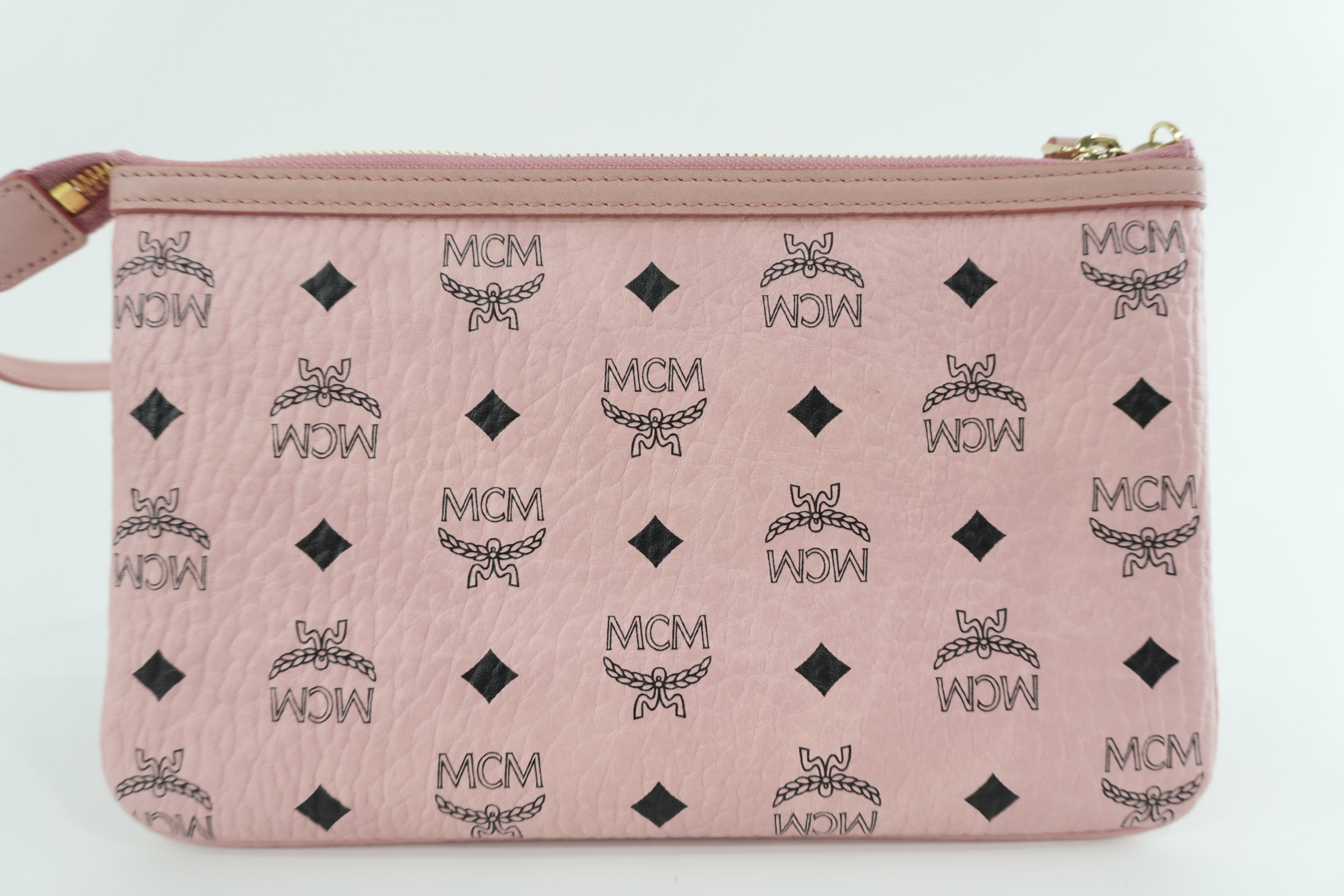 MCM Tote Bag Pink Used