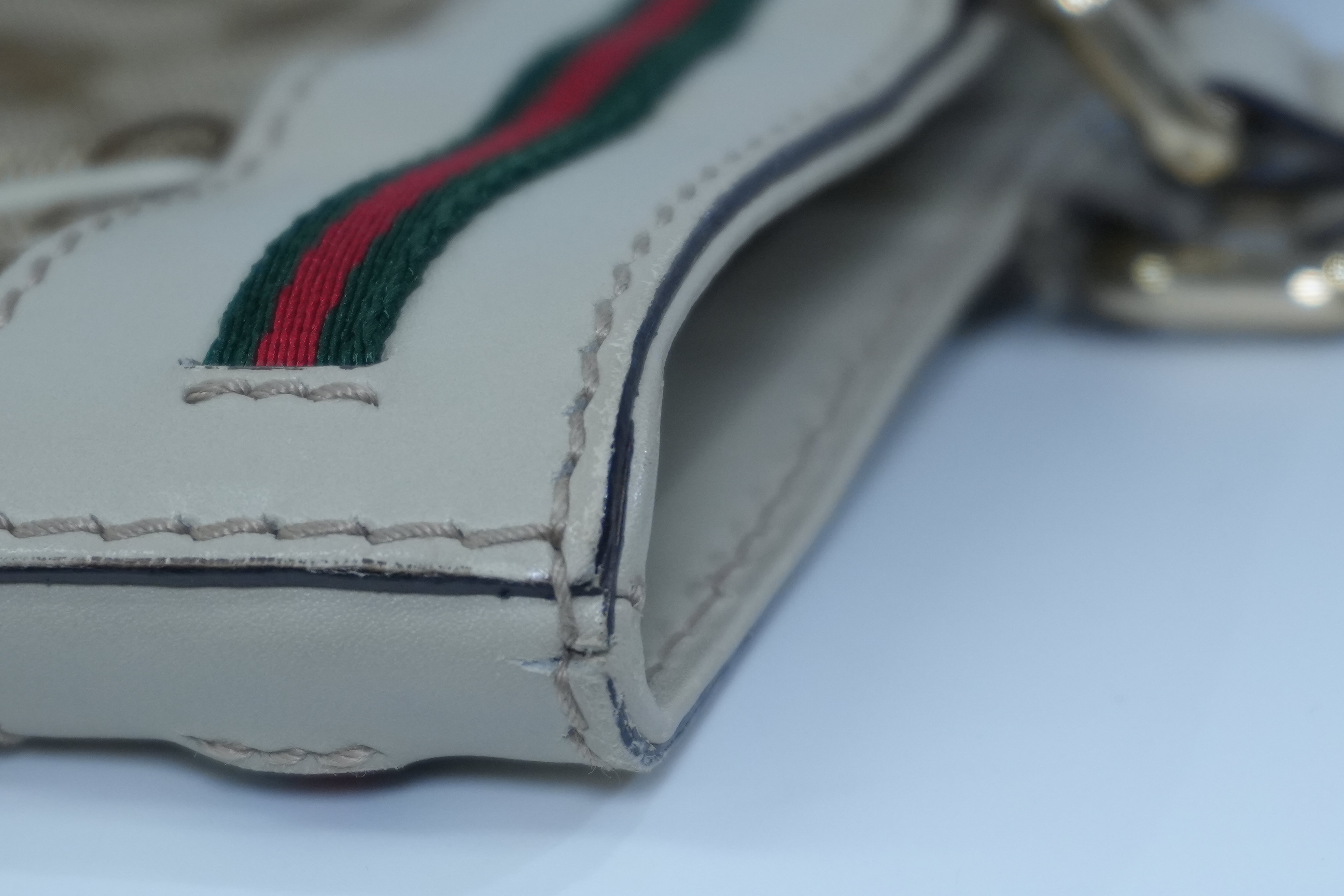 Pre-owned Gucci Guccisima Tote Bag White