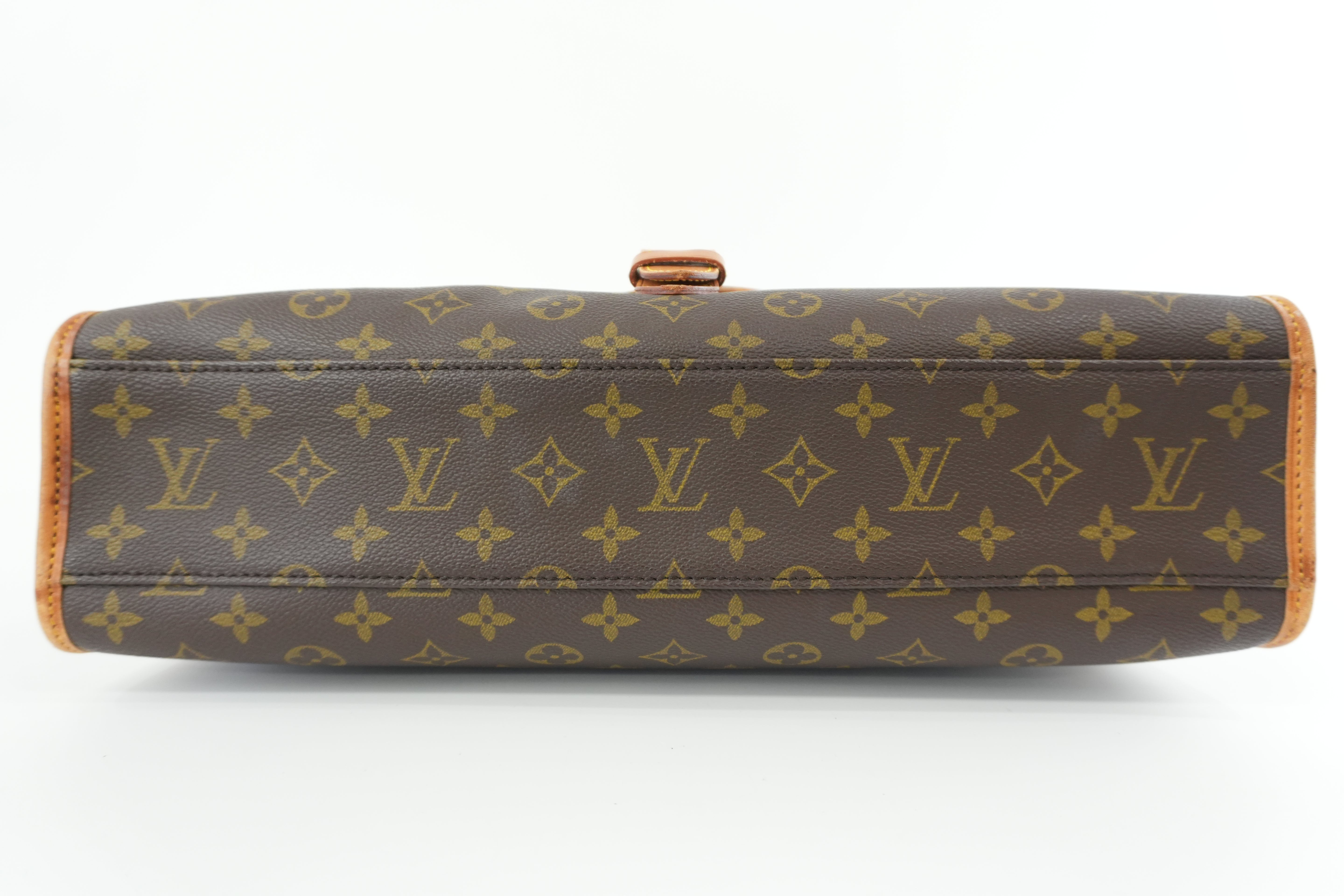 Louis Vuitton Monogram Beverly Soft Briefcase Used